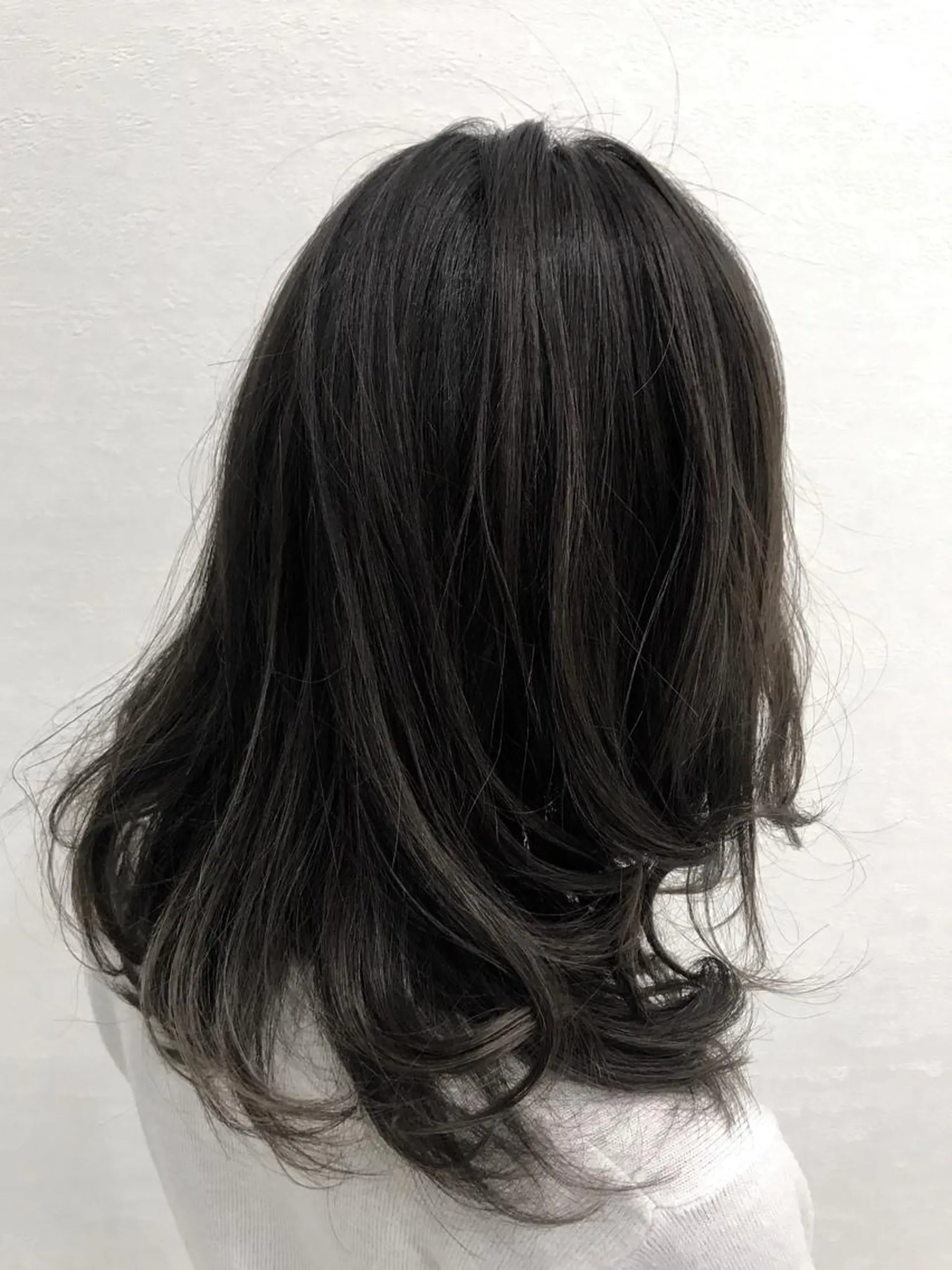 セミロング 星野 慎也のヘアスタイル