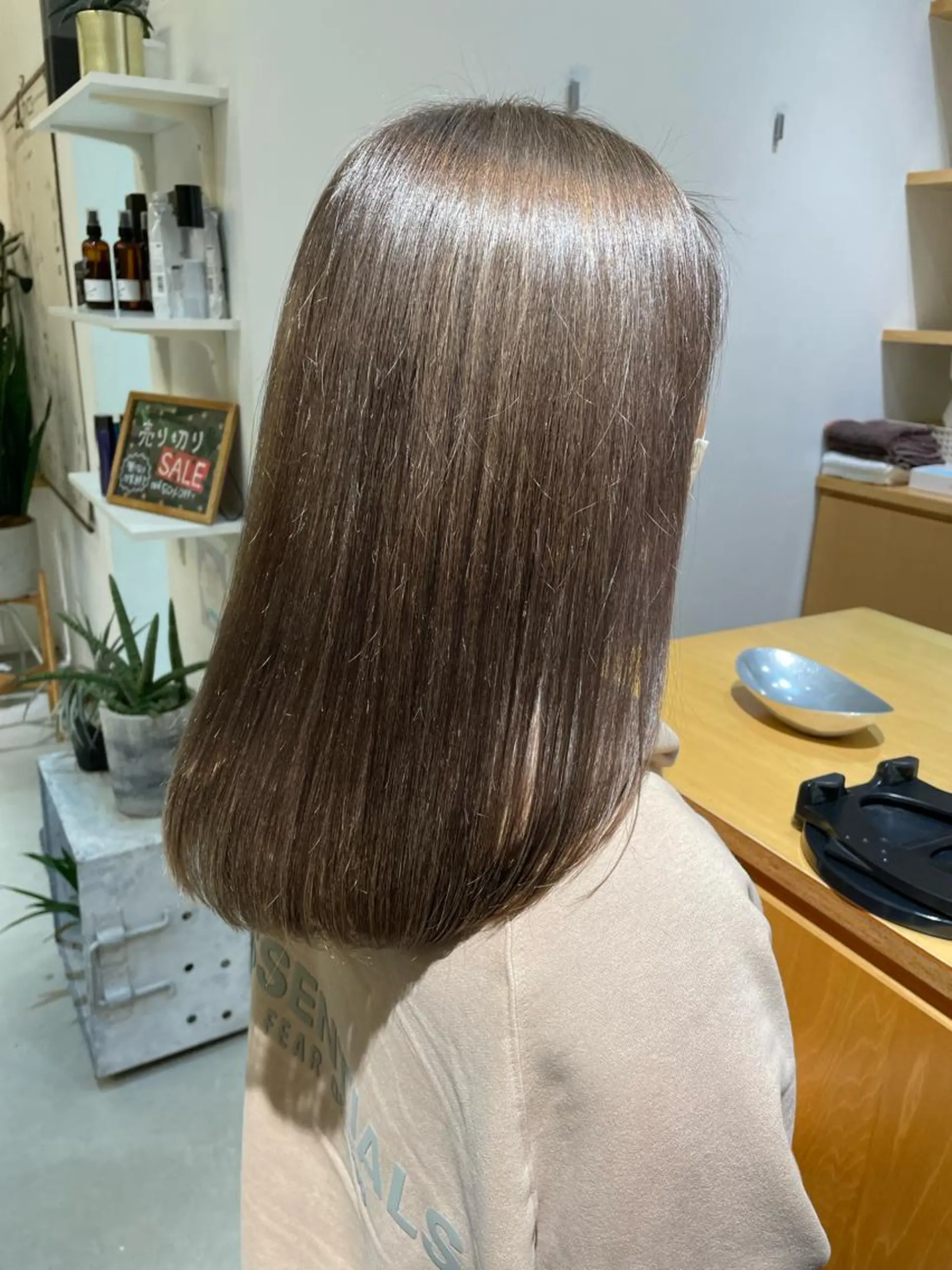 セミロング 中西倖 トップスタイリストのヘアスタイル