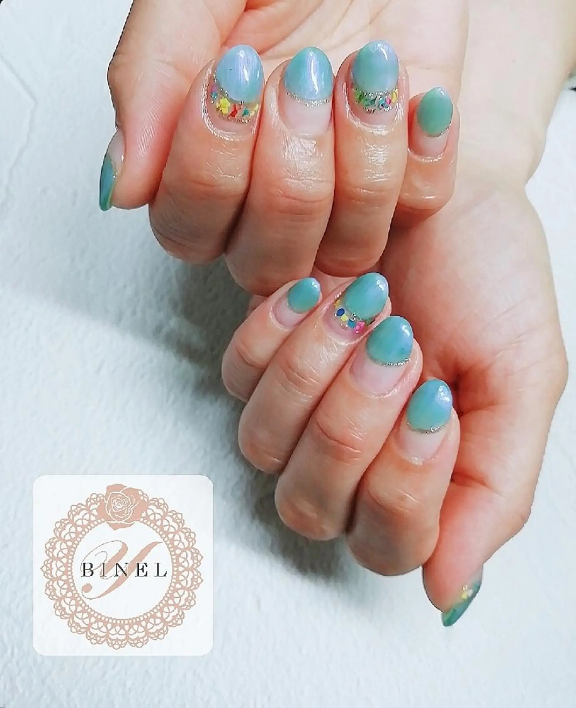 ネイル 春ネイル ハンドネイル Nail Salon Y.BINELのネイルデザイン