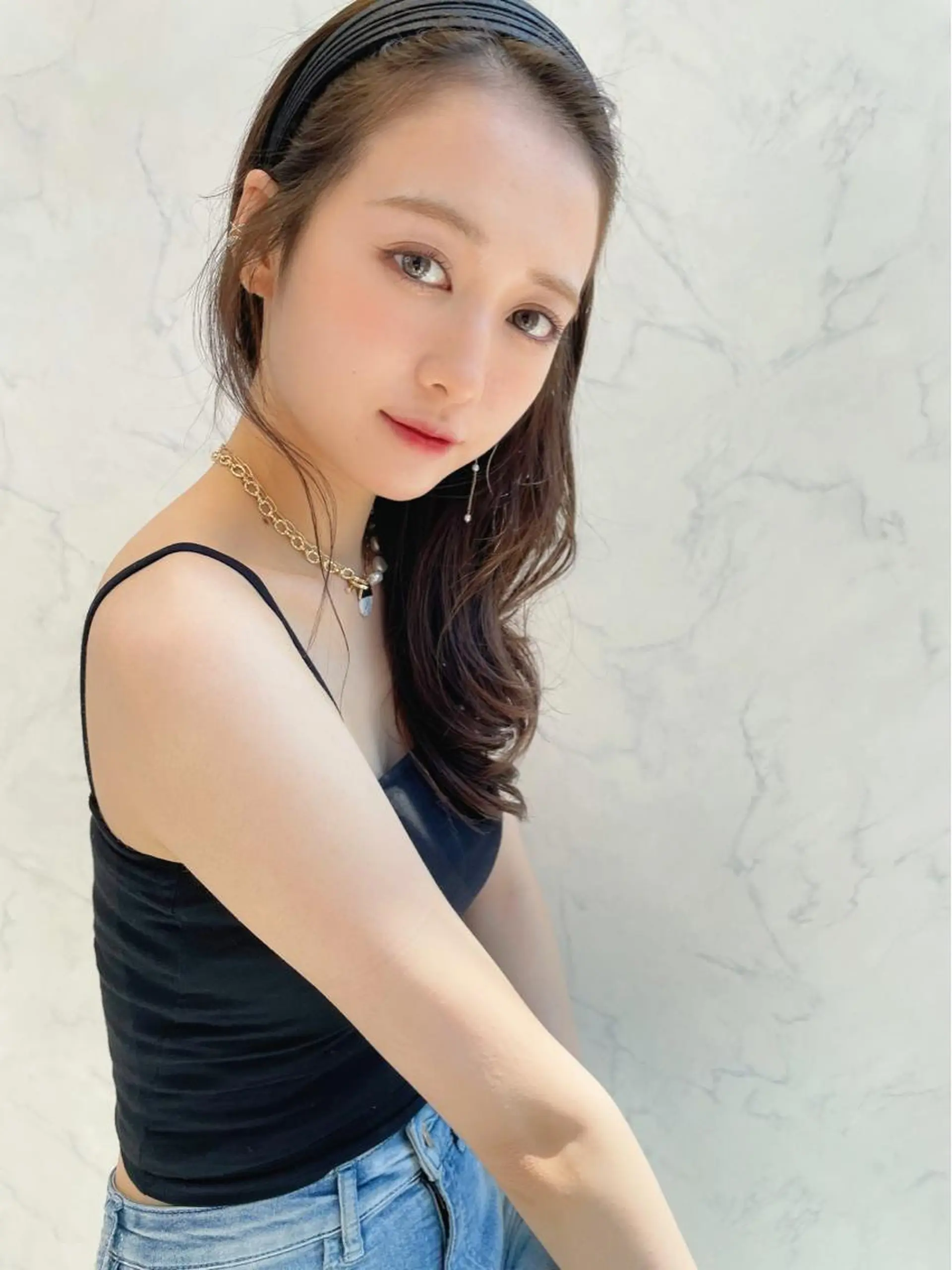 ロング チダアキフミ Ash大森のヘアスタイル