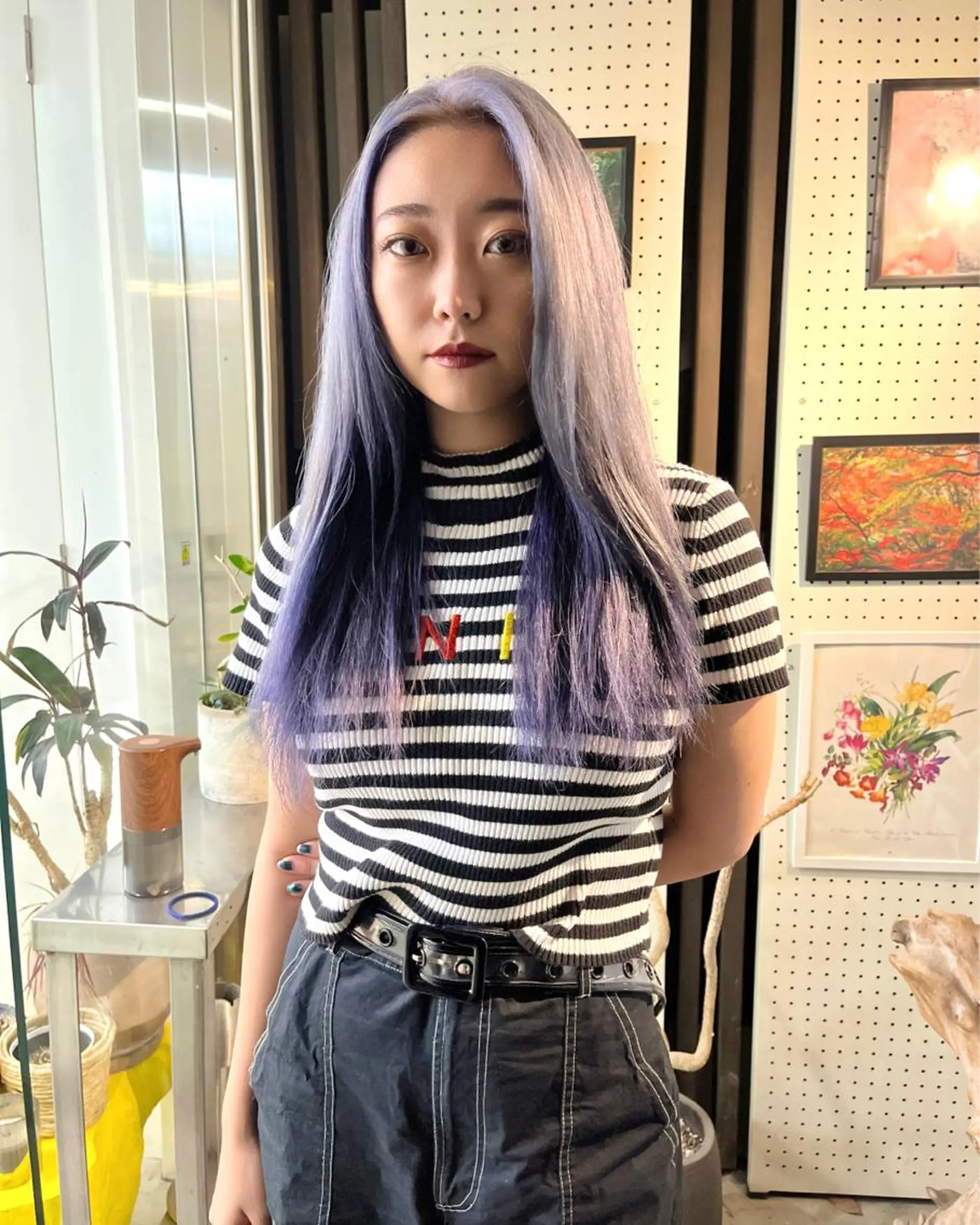 ロング ハイトーン/ ボブ/KAIのヘアスタイル