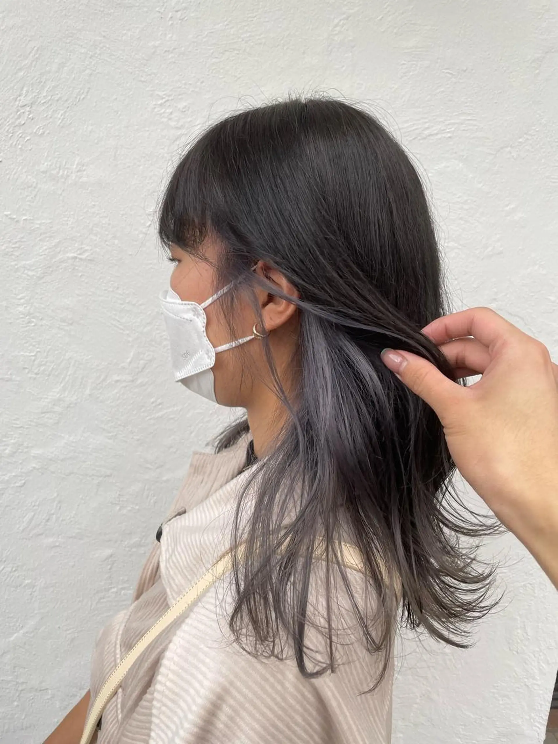 ロング 亀川蓮 Agu hairのヘアスタイル