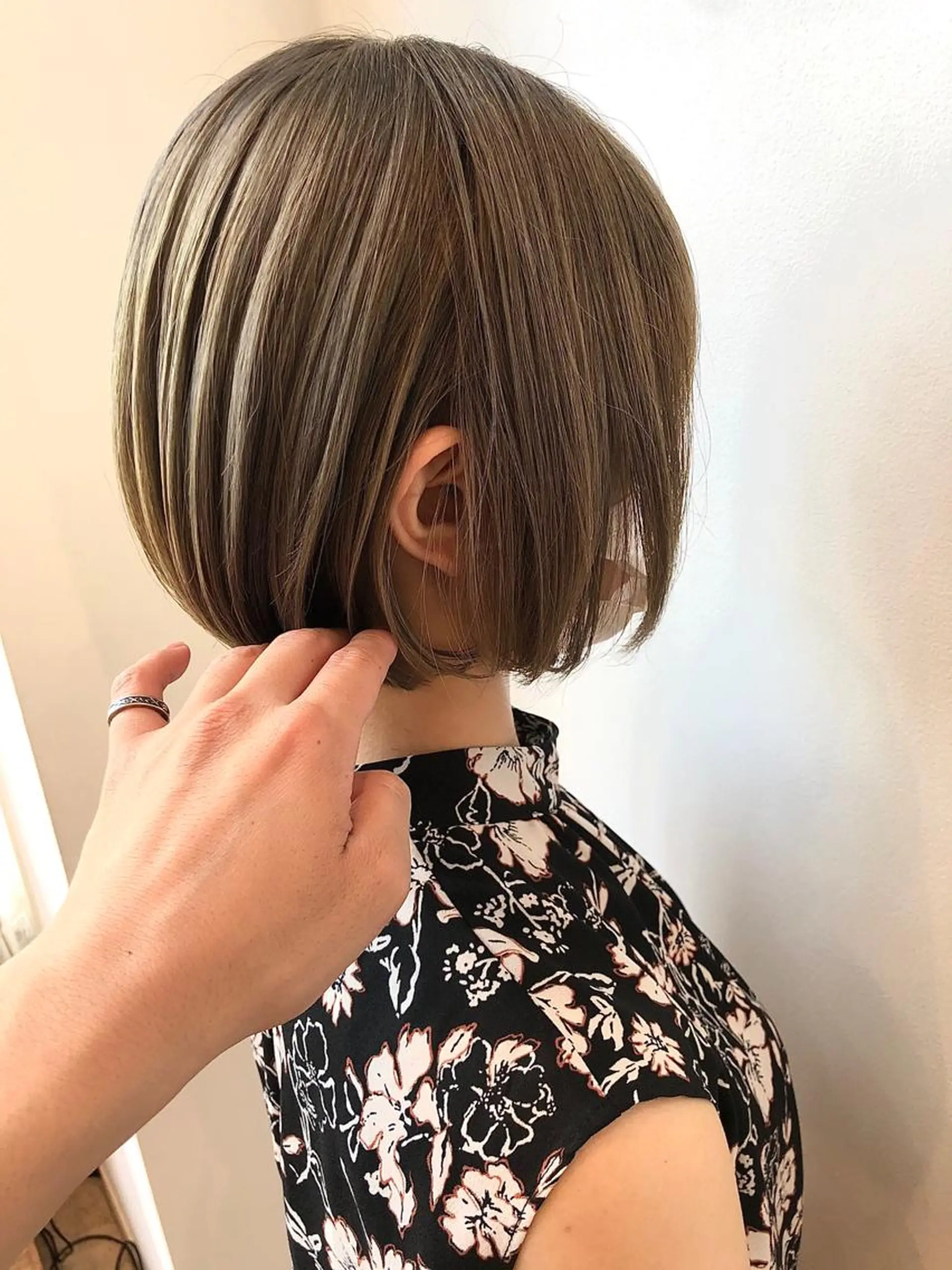 ショート カラー パーマ カット ヘアカラー トリートメント VIVIE【ヴィヴィ】所属・髪質改善/韓国風 レイヤー/田村祐樹のヘアスタイル