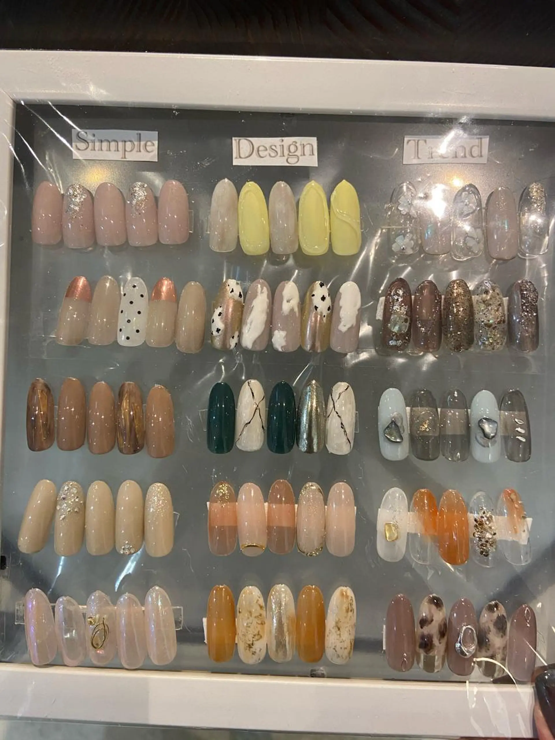 ネイル Dress nail & eyelash 梅田所属・藤村 優華のネイルデザイン