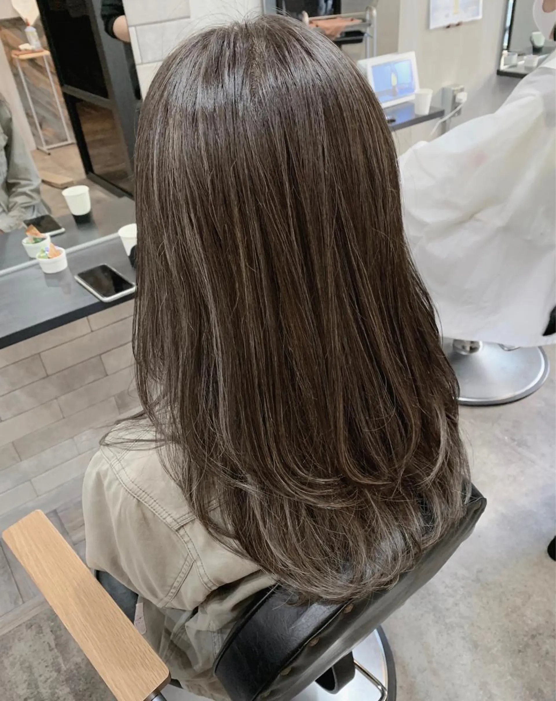 ロング カット トリートメント 山本 みきのヘアスタイル