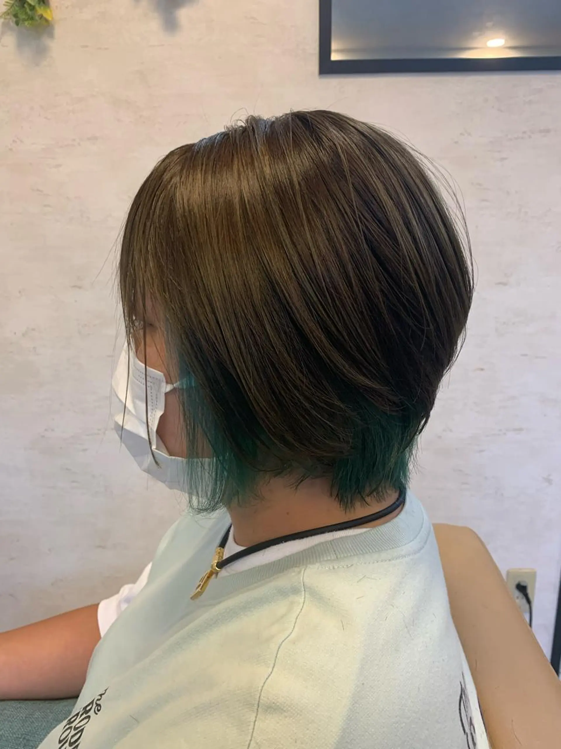 ショート カラー インナーカラー est hair Ameri 松戸西口店所属・est  店長 ✂︎高橋✂︎のヘアスタイル