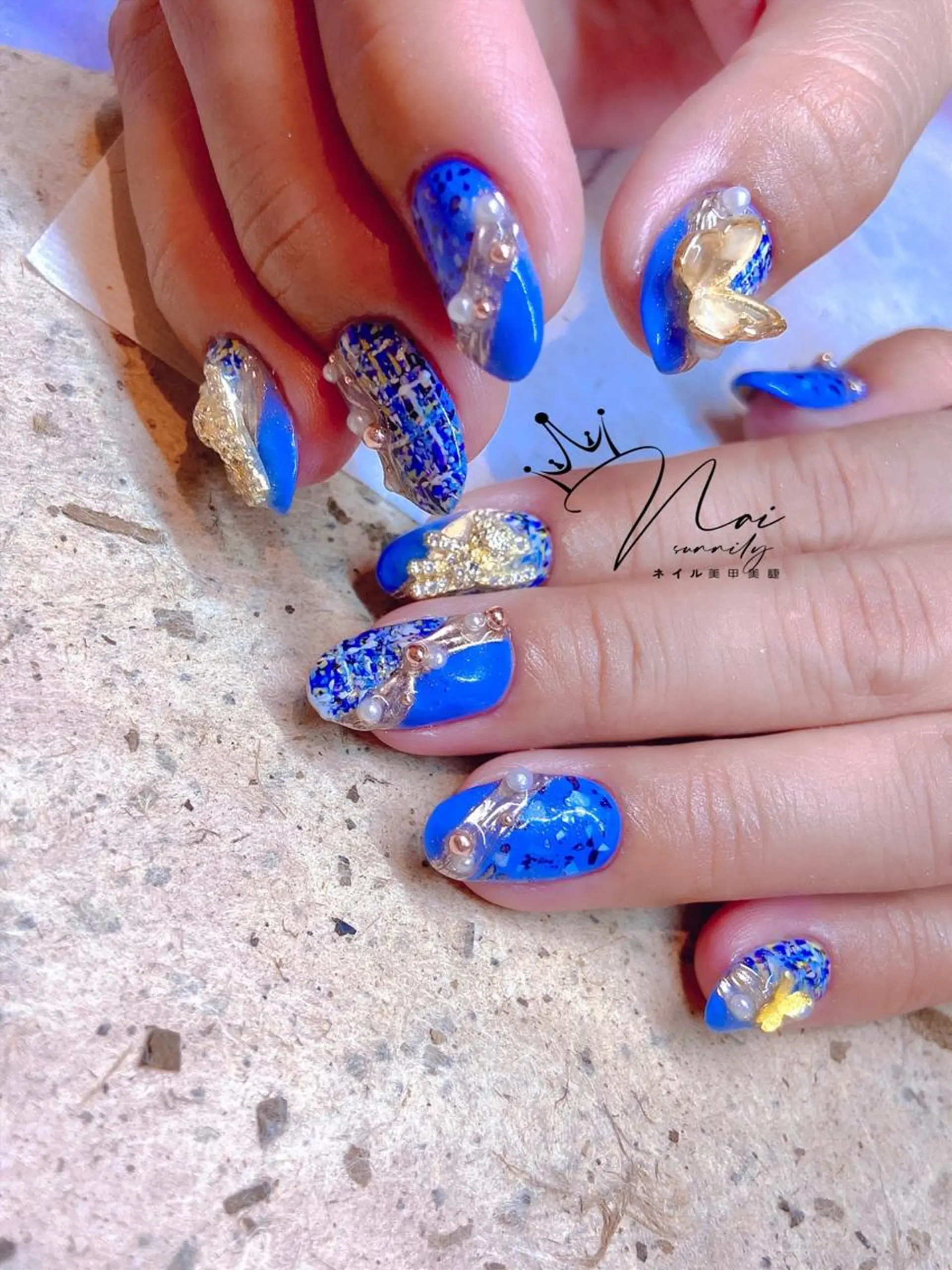 ネイル 長さだし専門店 M2　rikaのネイルデザイン