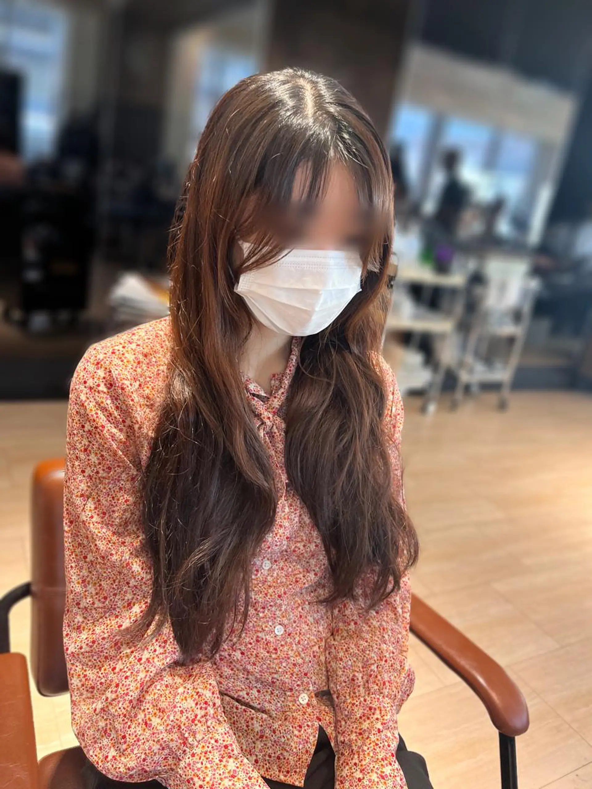 ミディアム カラー 透明感カラー 赤羽今日子/レイヤー /盛れる顔まわりのヘアスタイル