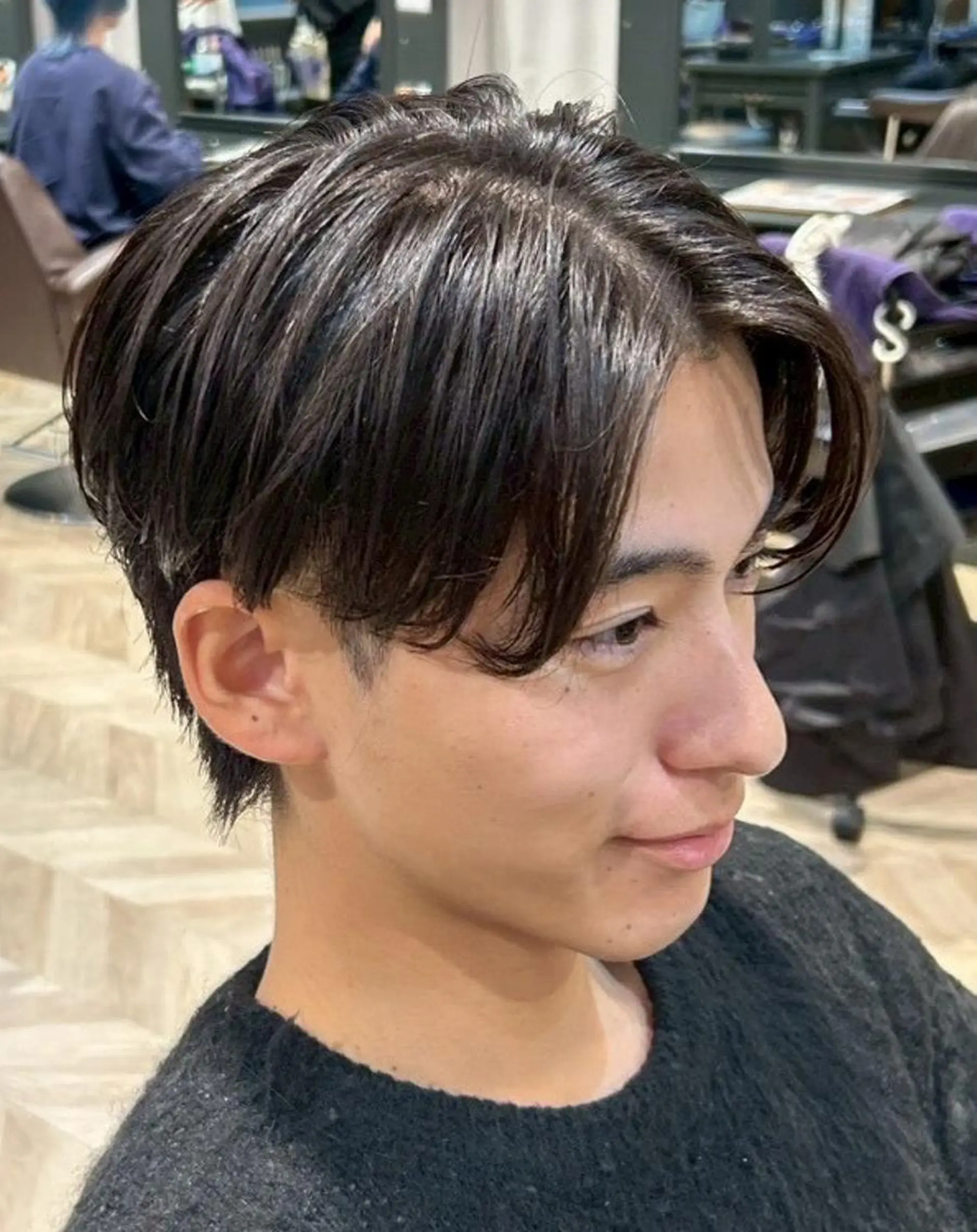 メンズ カット ゆい 縮毛矯正/髪質改善のヘアスタイル