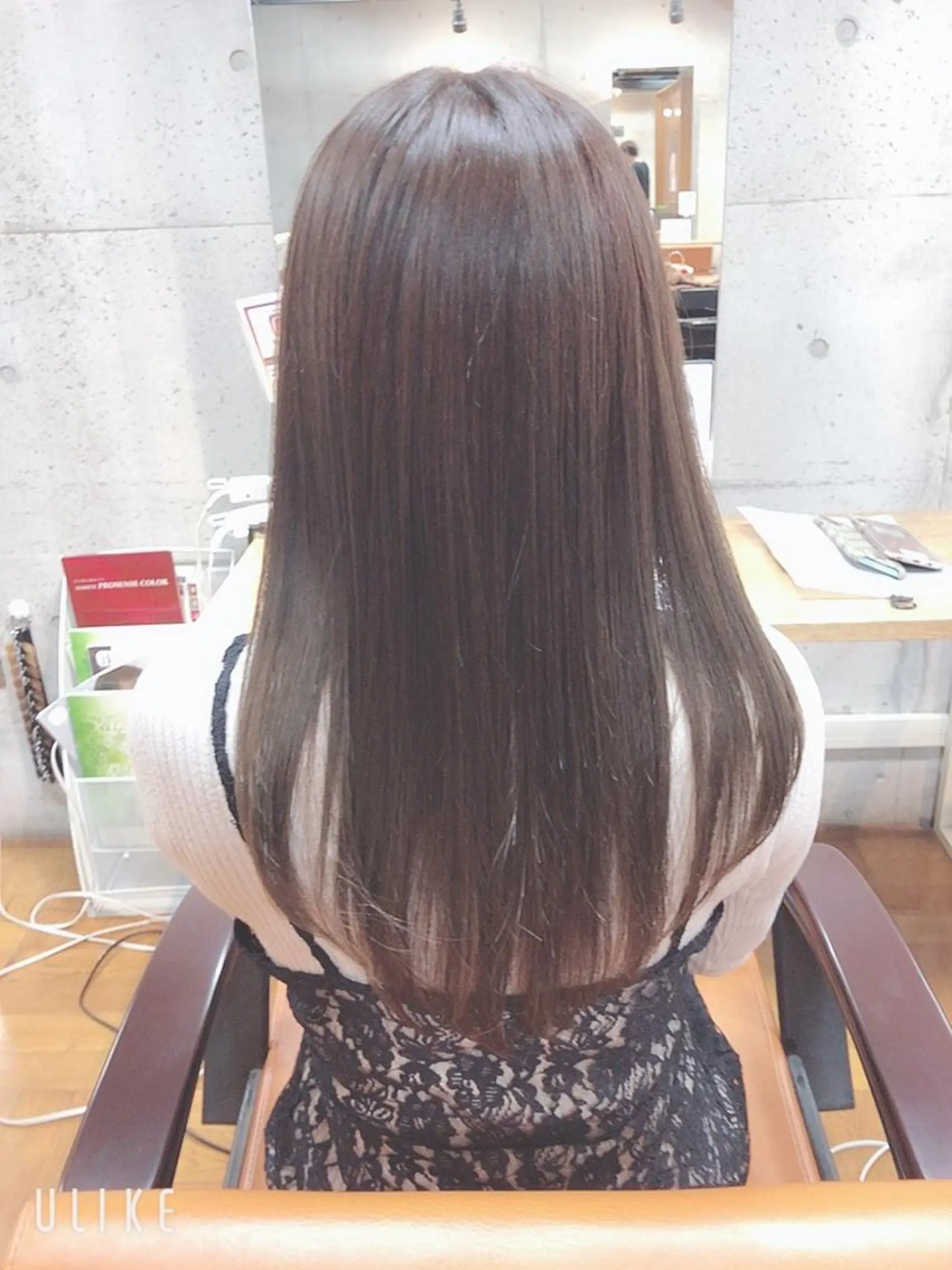 ロング ハイライト 髪質改善 韓国風ヘア レイヤーカット 縮毛矯正 カット 縮毛矯正 トリートメント agora心斎橋店所属・髪質改善 🐶とっくんのヘアスタイル