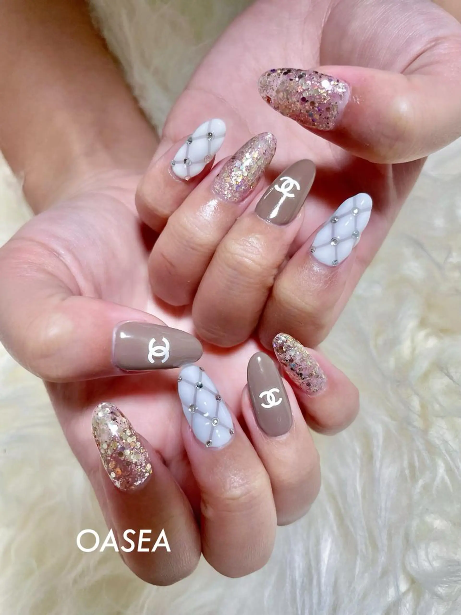 ネイル ハンドネイル 🌞💜 KAORI 🌴のネイルデザイン