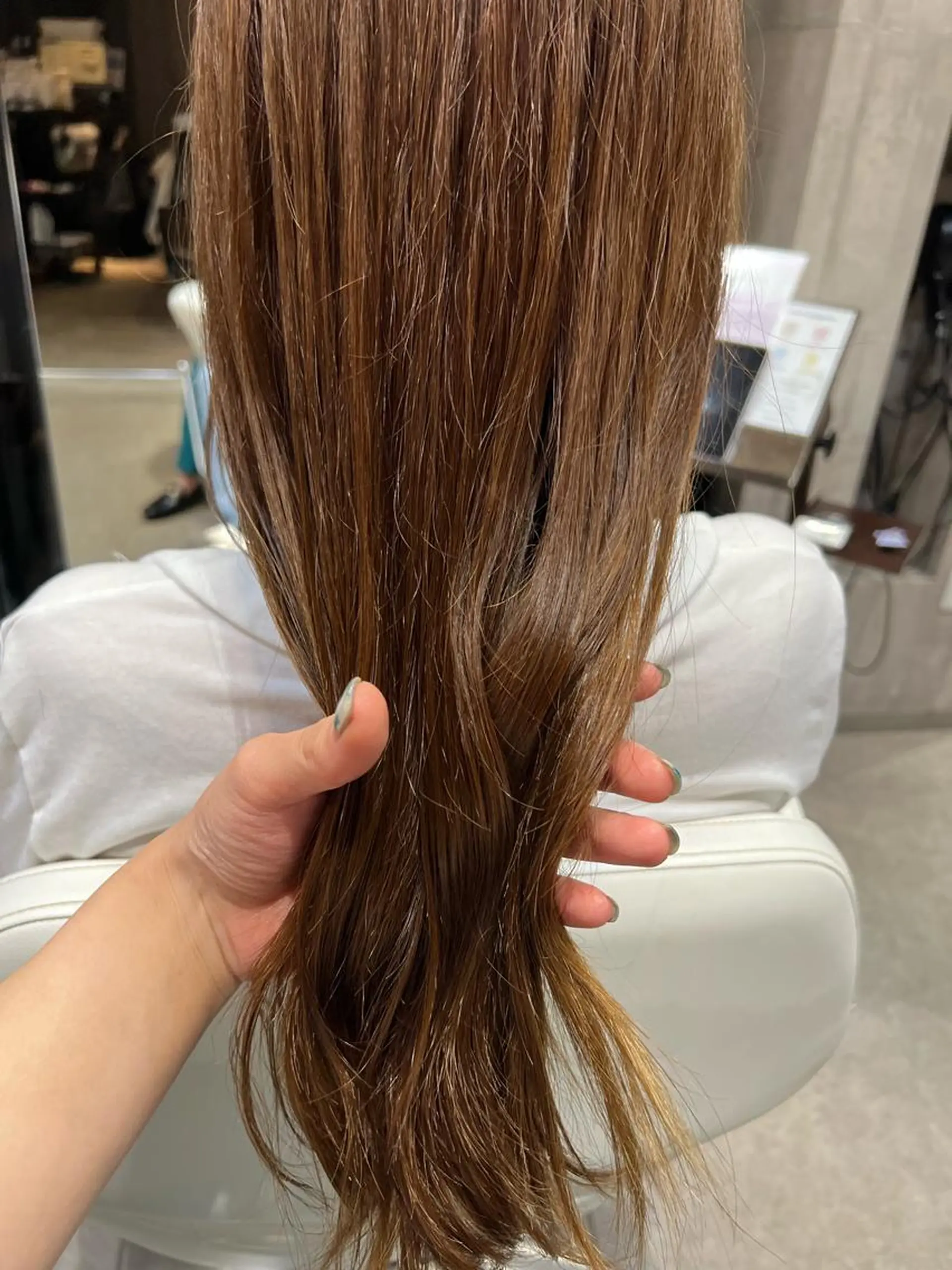 ロング カラー 和田 真由子のヘアスタイル