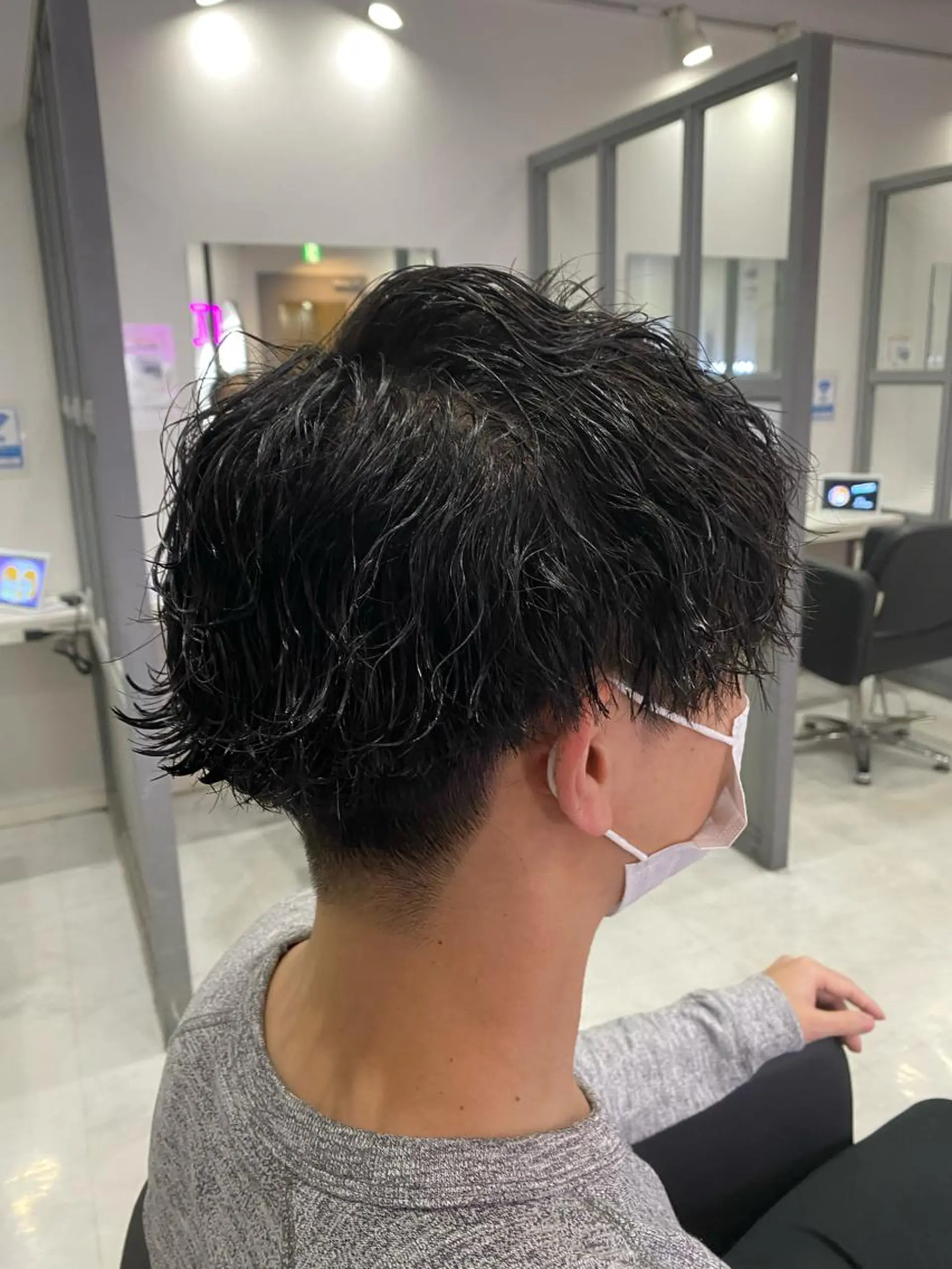 パーマ メンズ カット 🟣メンズパーマ 川端 永遠🟣のヘアスタイル