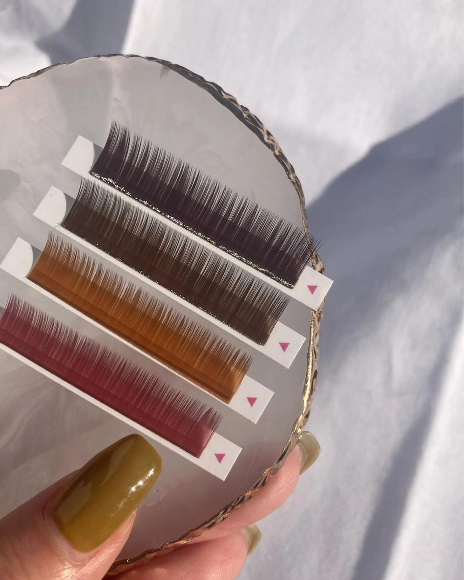 マツエク・マツパ カラーマツエク ナチュラル slowly  eye&brow所属・【slowly】 RINAのマツエク・マツパデザイン