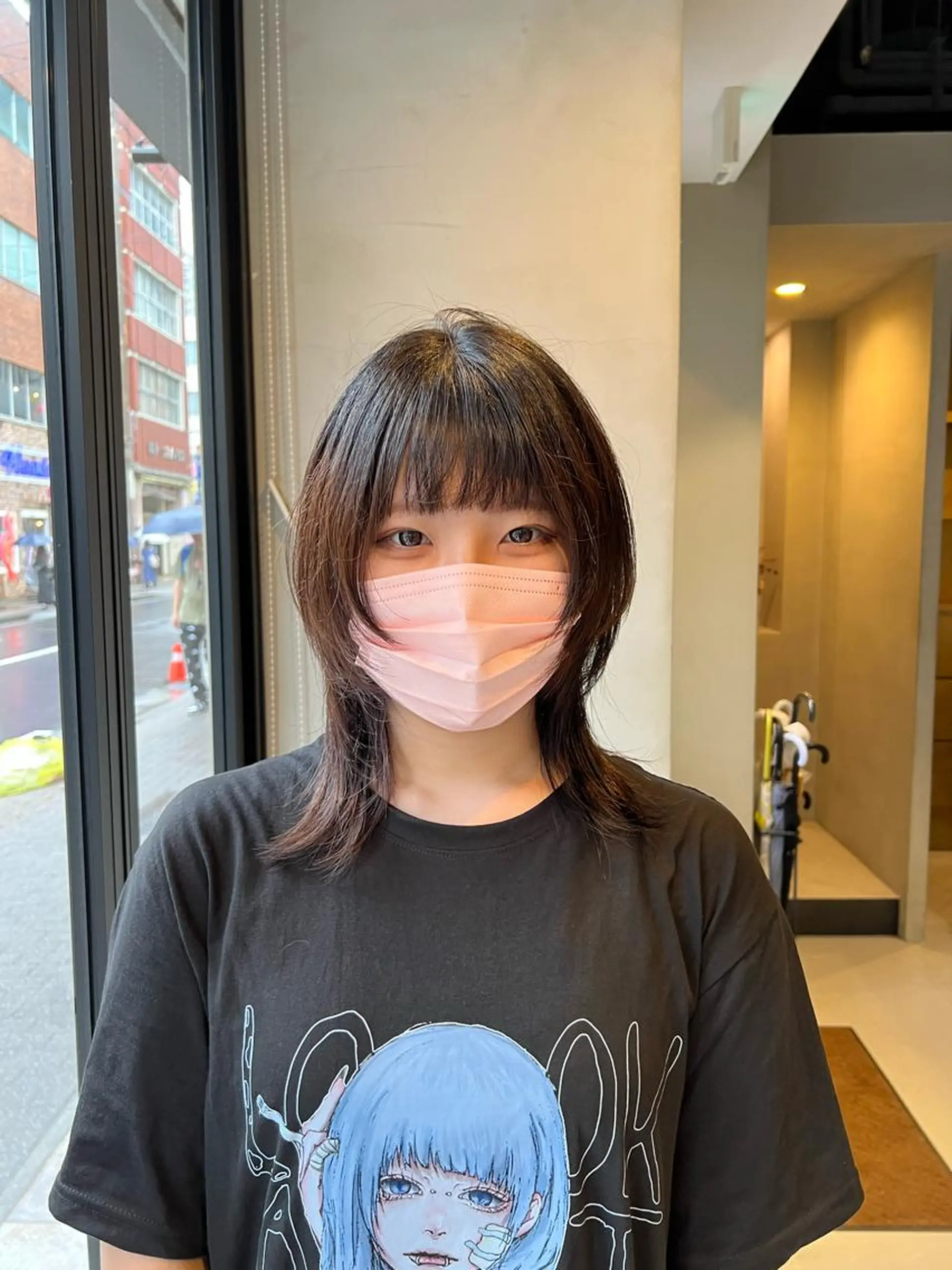 ミディアム 矢場町/栄/上前津/ 佐藤祐希のヘアスタイル