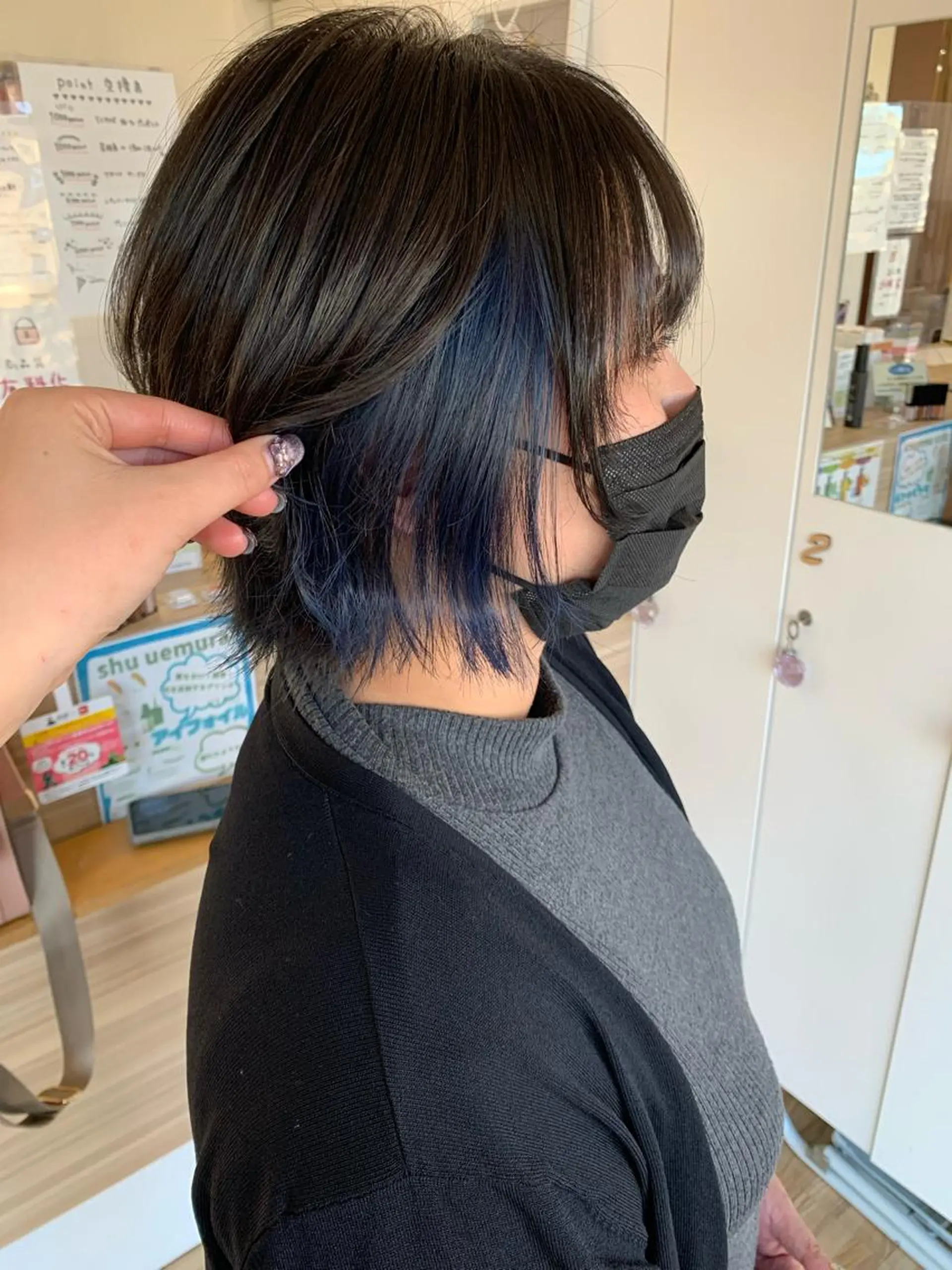 ショート カラー 🫧ウルフカット/ 畑中結衣🫧のヘアスタイル