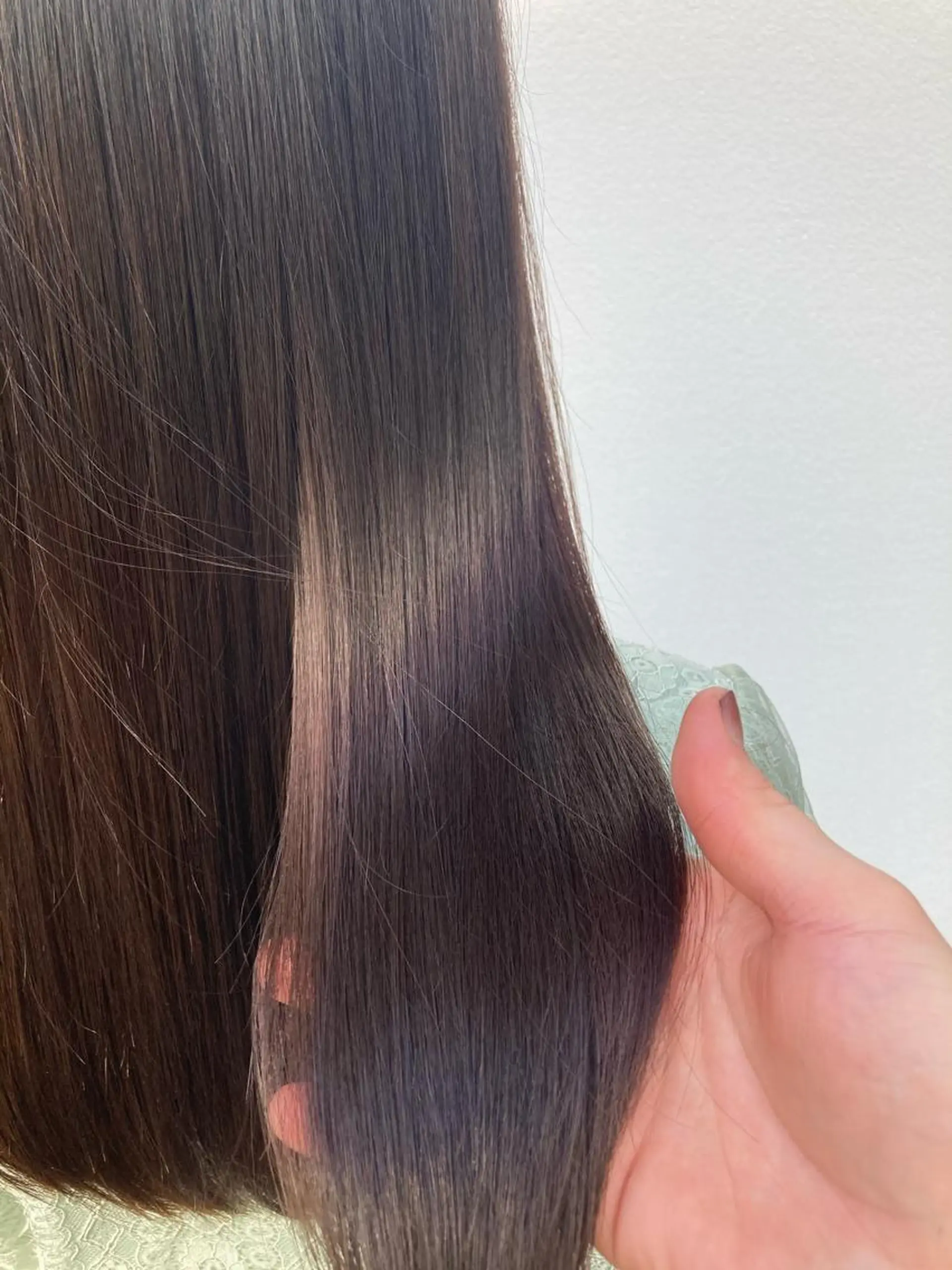 ロング カラー カット 縮毛矯正 トリートメント 髪質改善/痛ませ ないカラー/西村航大のヘアスタイル