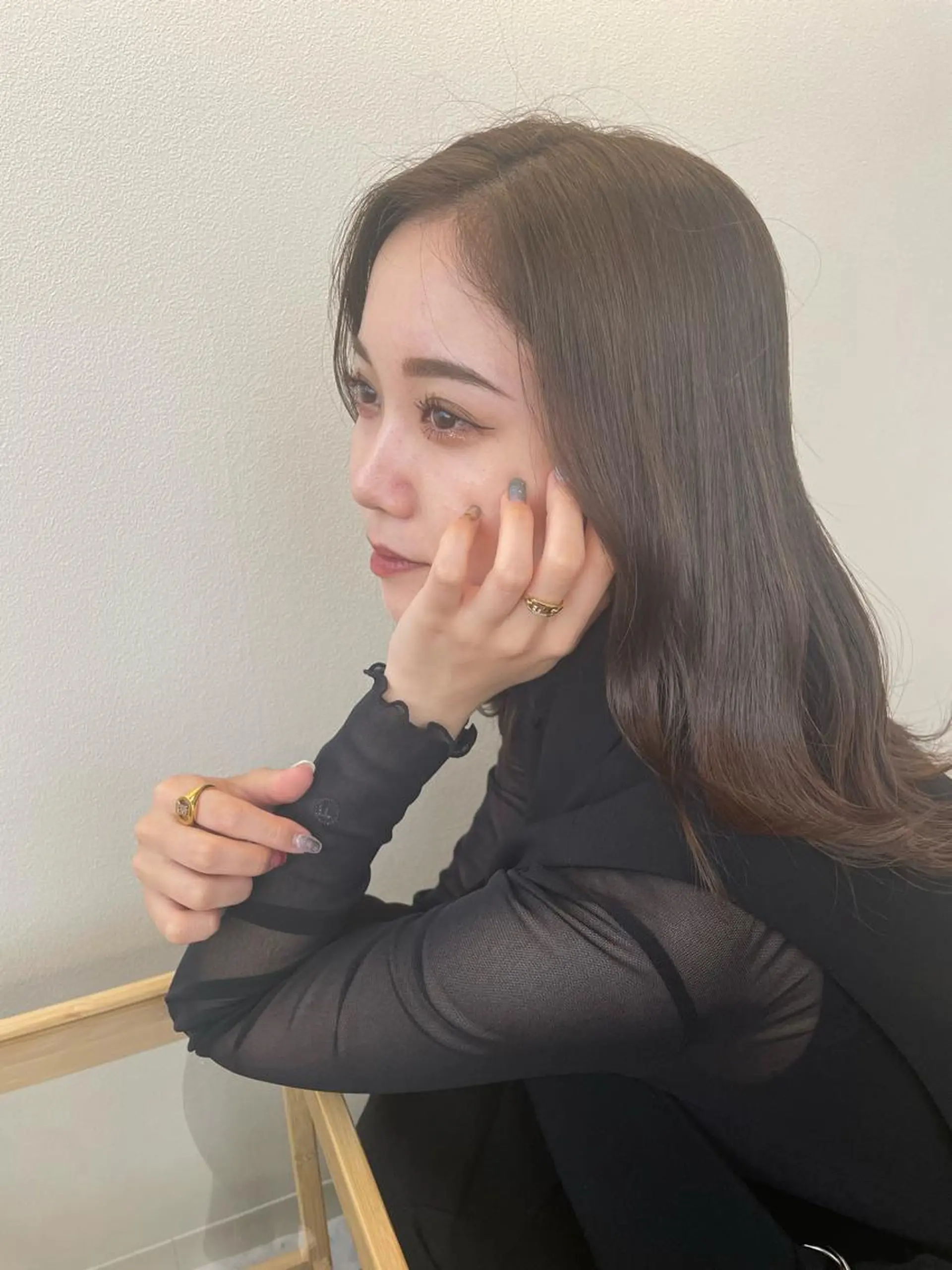 セミロング カット ヘアカラー トリートメント cocoluana(ココルアナ)所属・韓国風ヘア専門 🇰🇷Noaのヘアスタイル