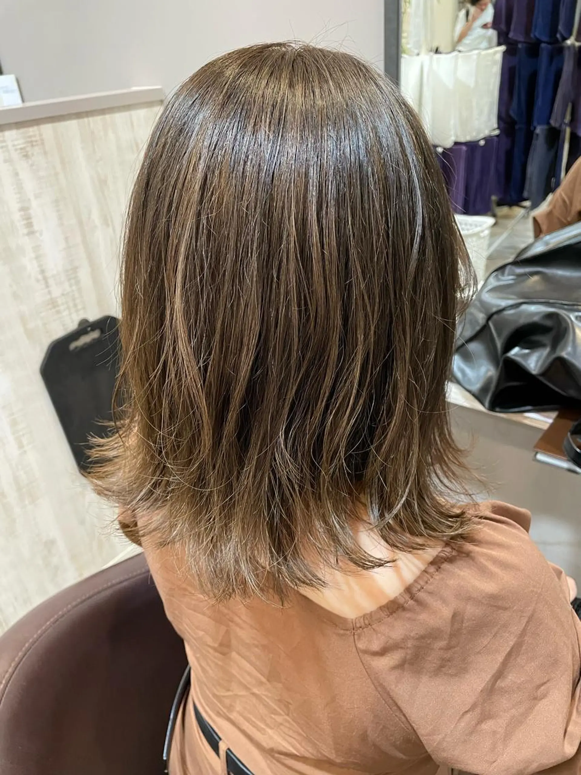 ミディアム ヘアアレンジ 【艶カラー⠀】坂東 要のヘアスタイル