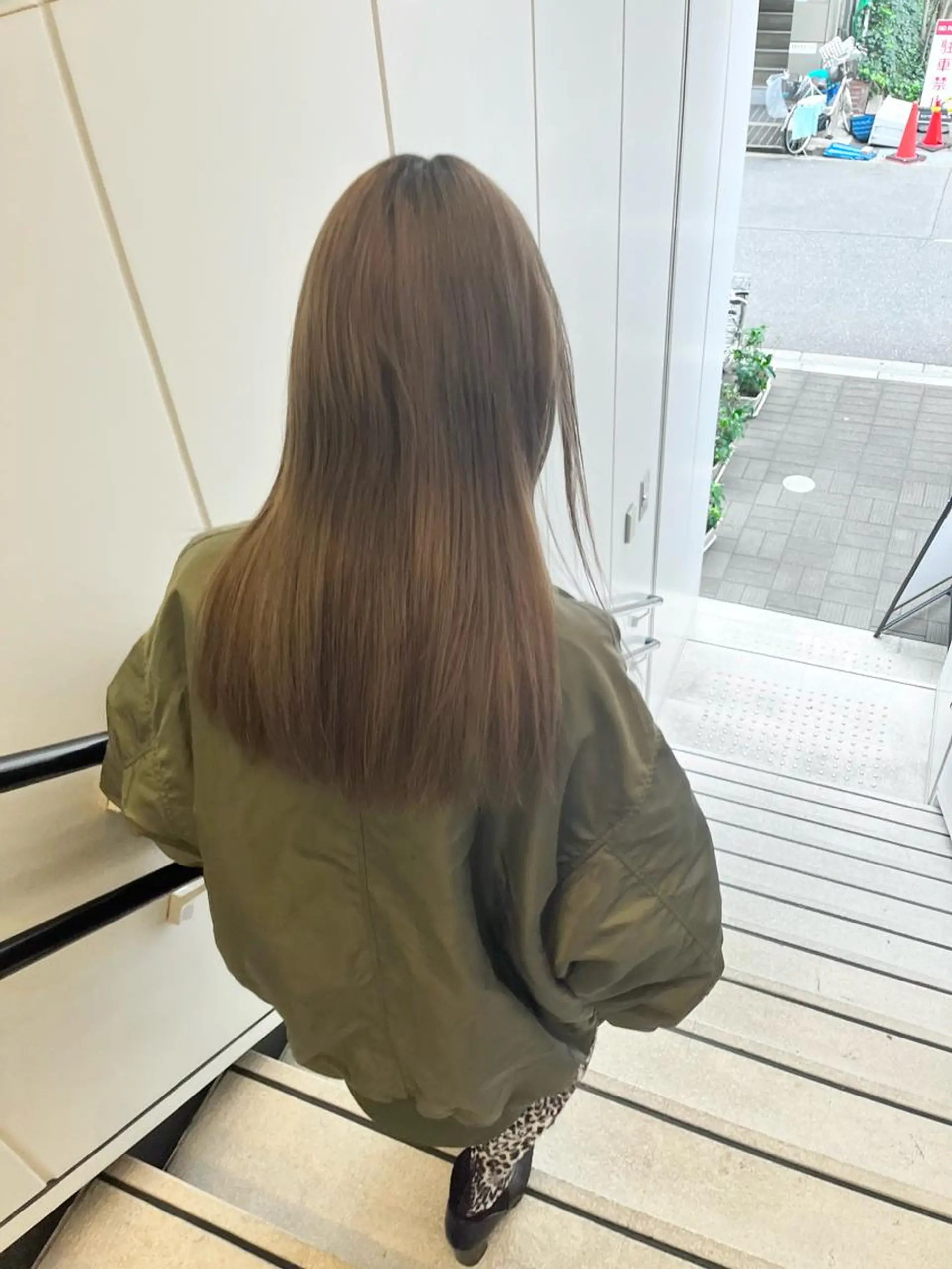 ロング カラー ベージュカラー ブリーチ ダブルカラー ヘアカラー トリートメント ショート/パーマ/ カラー/FUKOのヘアスタイル