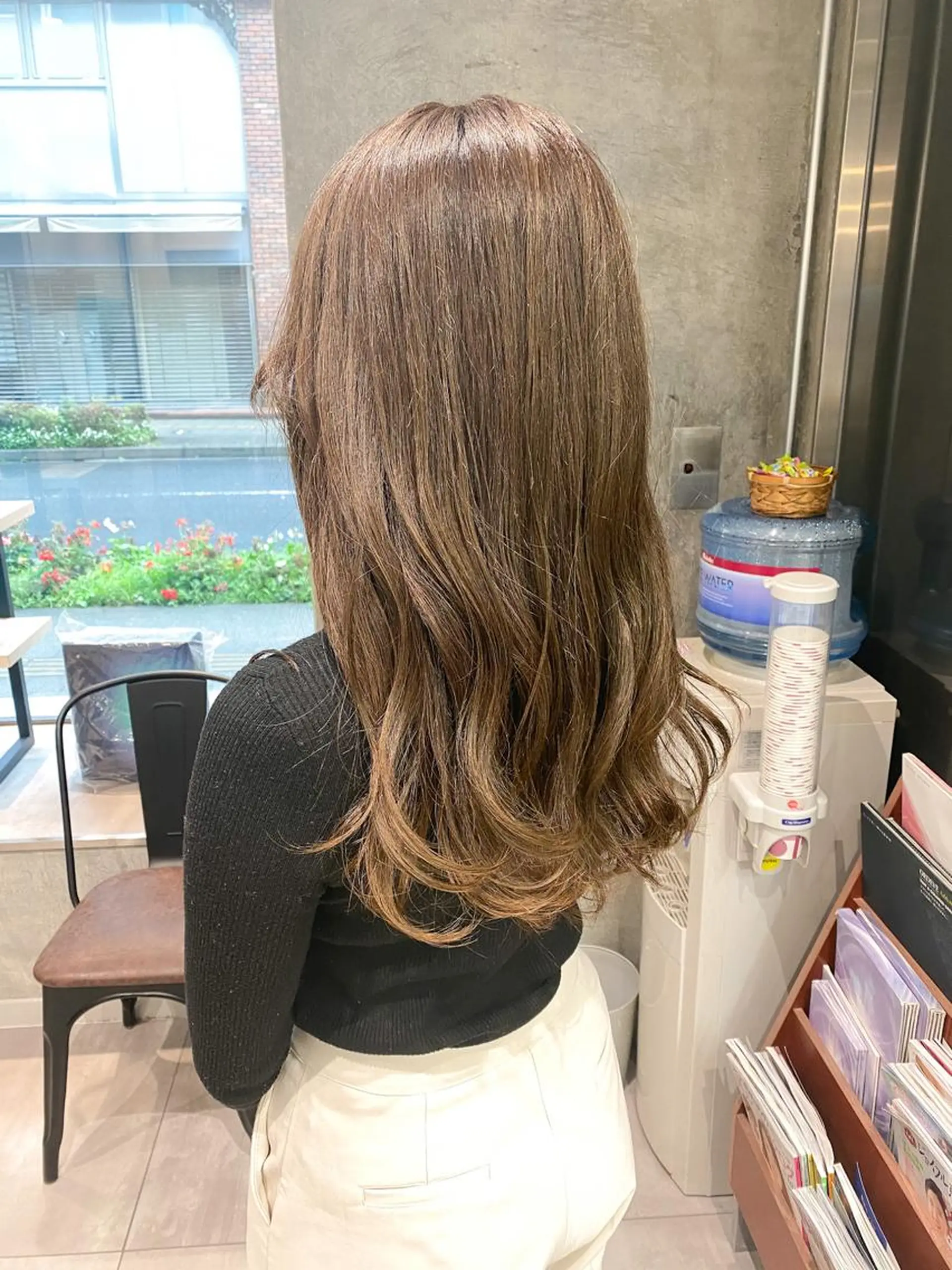 ロング カラー 透明感カラー イルミナカラー 韓国風スタイル 🍓MIZUKI🍓のヘアスタイル