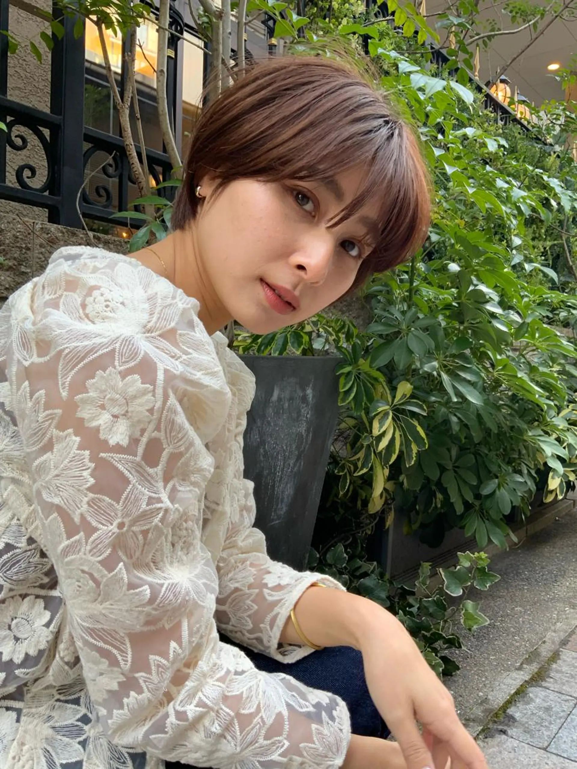 ショート カラー ヘアカラー トリートメント アレンジ指名 no.1✨ｈａｋｏのヘアスタイル