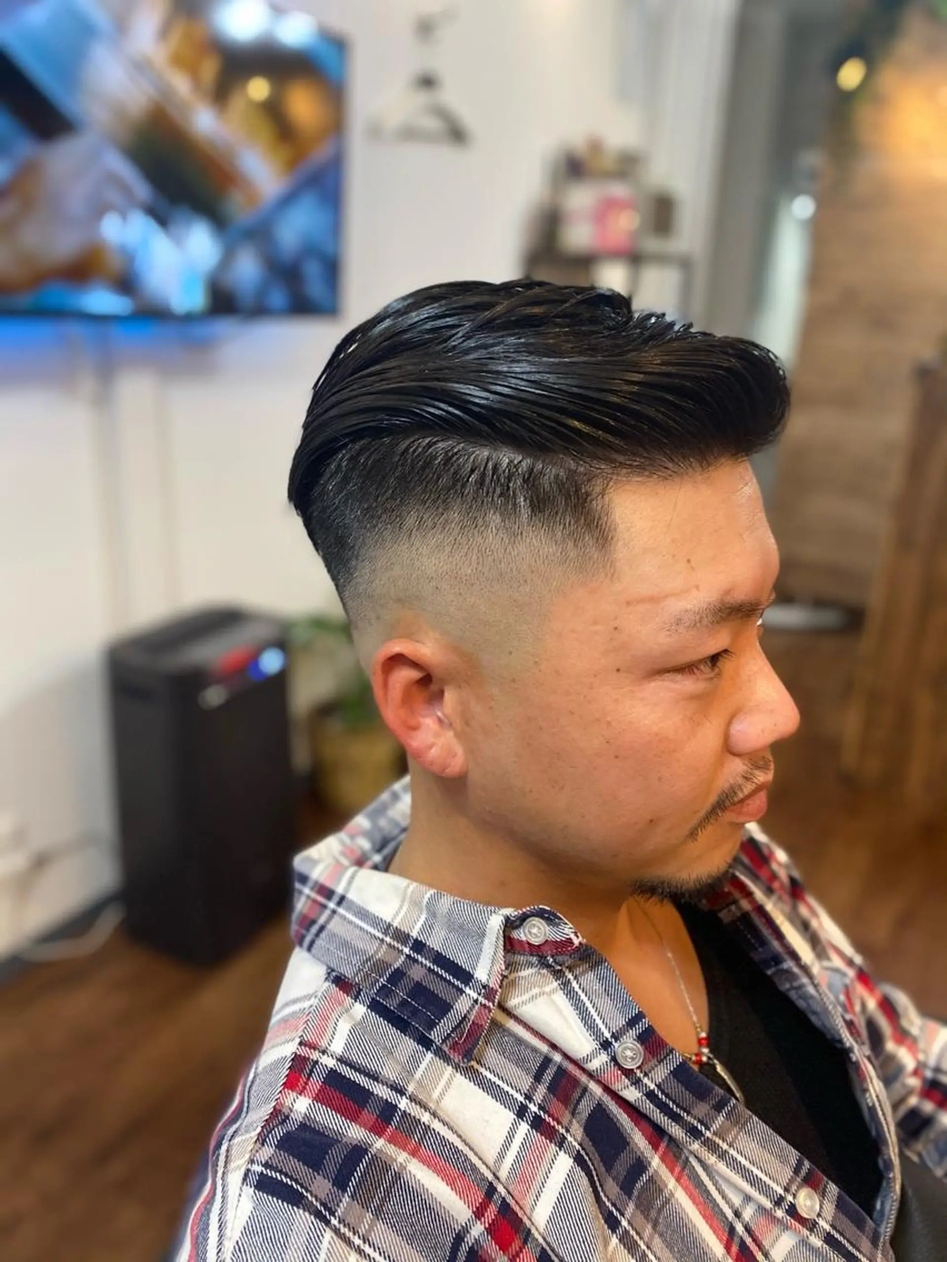 ショート メンズ フェードカット スキンフェード カット Lizir  ルズィール所属・Luzir⭐︎ GEN⭐︎のヘアスタイル