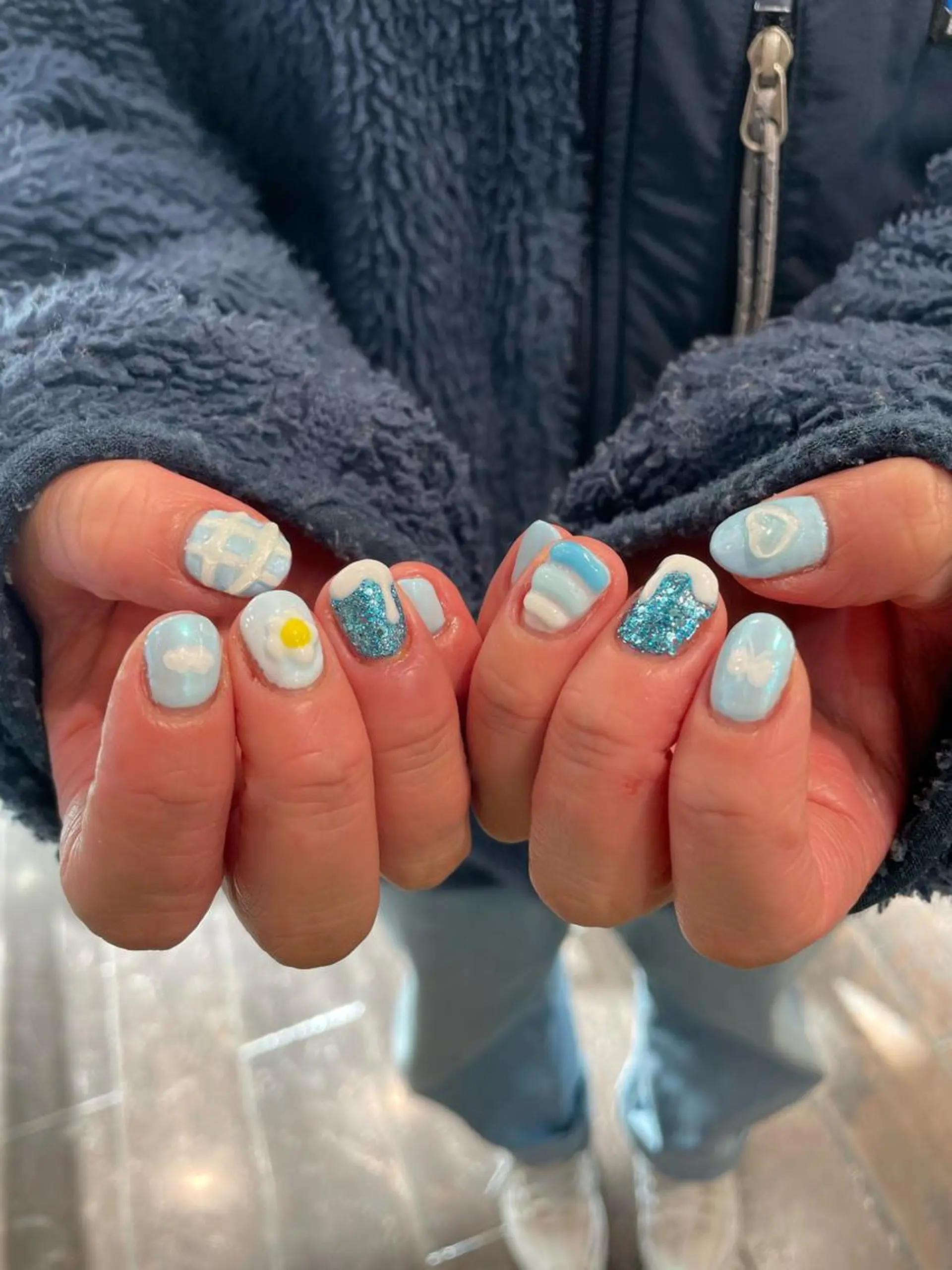 ネイル メンズネイル ハンドネイル メンズ/艶髪/カラー サクラ🌸のヘアスタイル