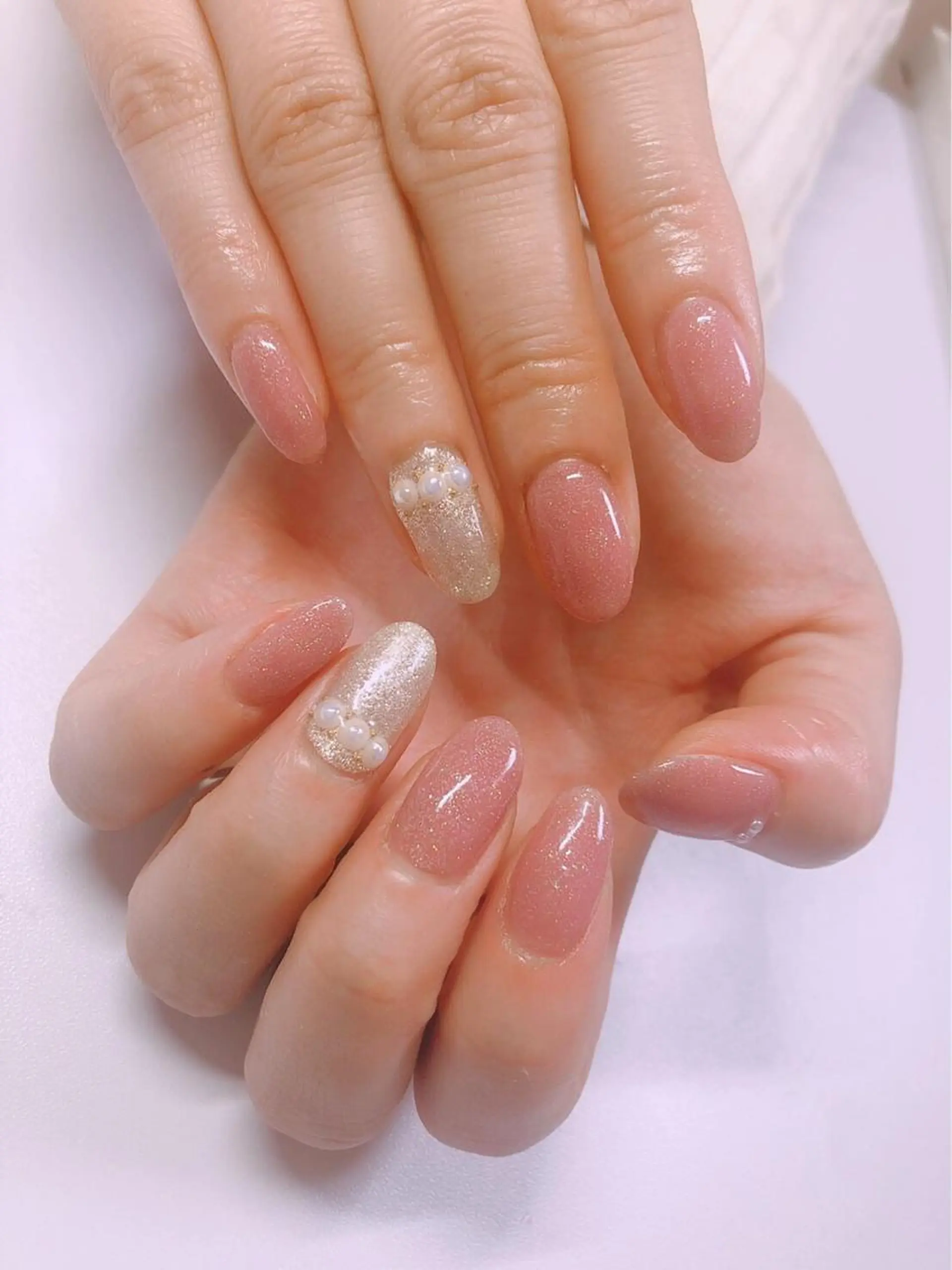 ネイル アートネイル 入学式 長さ出し フットネイル 卒業式 Lily Roseスタッフ一同のマツエク・マツパデザイン