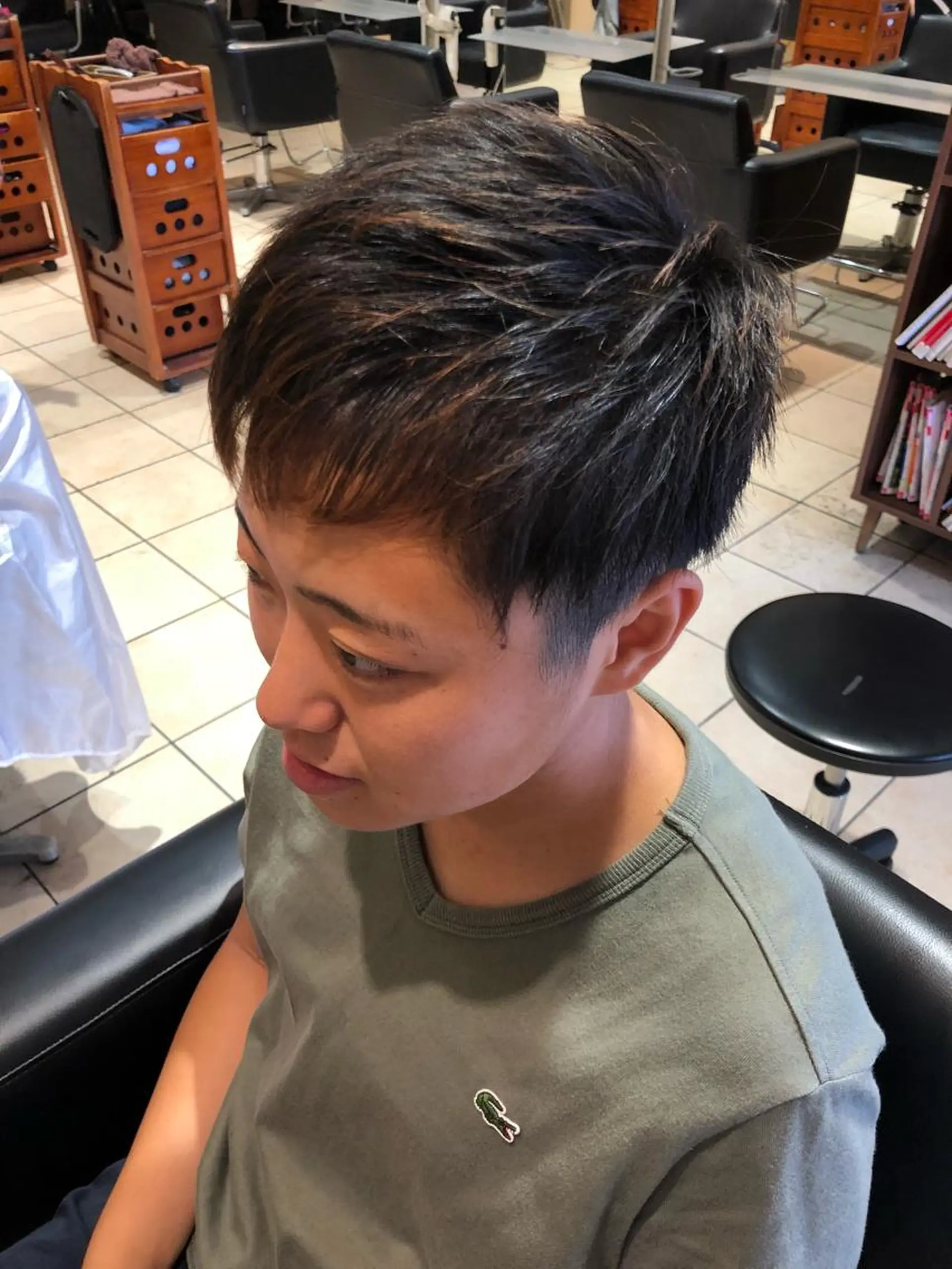 メンズ eclat suzumiのヘアスタイル