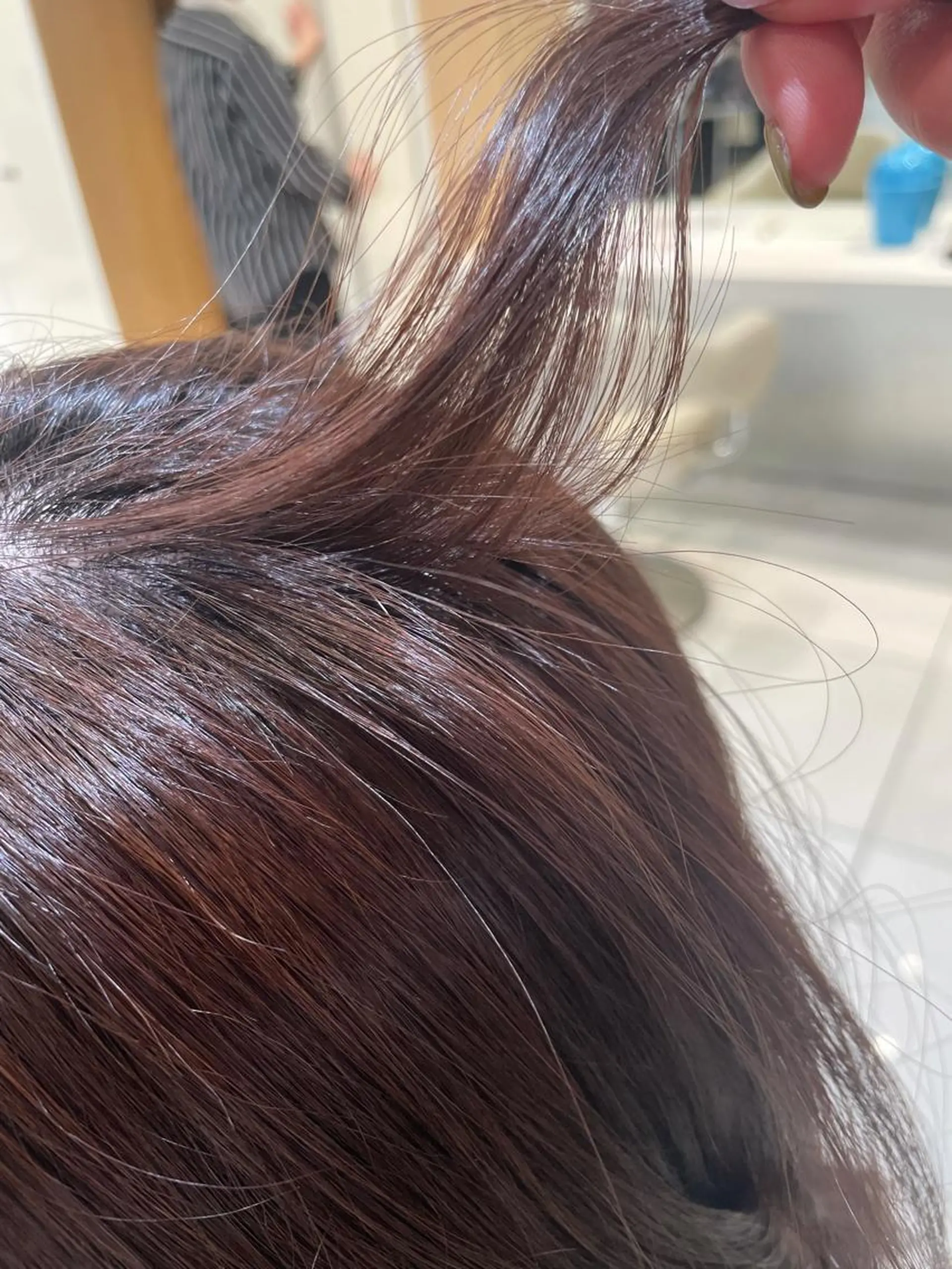 ミディアム カット ヘアカラー トリートメント 🪴酒井 可南子🪴のヘアスタイル