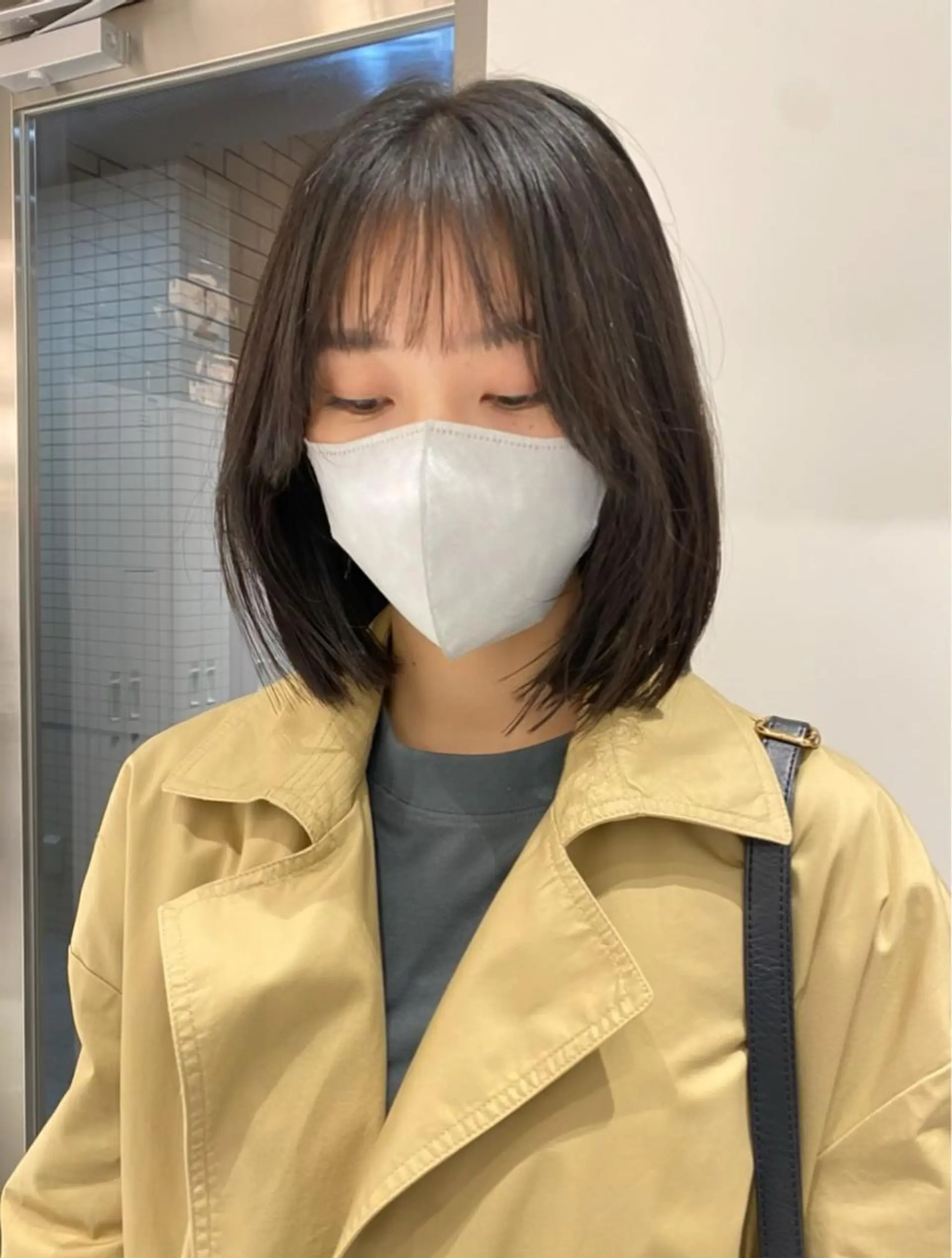 ミディアム ୨୧柔らかいカラー nozomi ୨୧のヘアスタイル