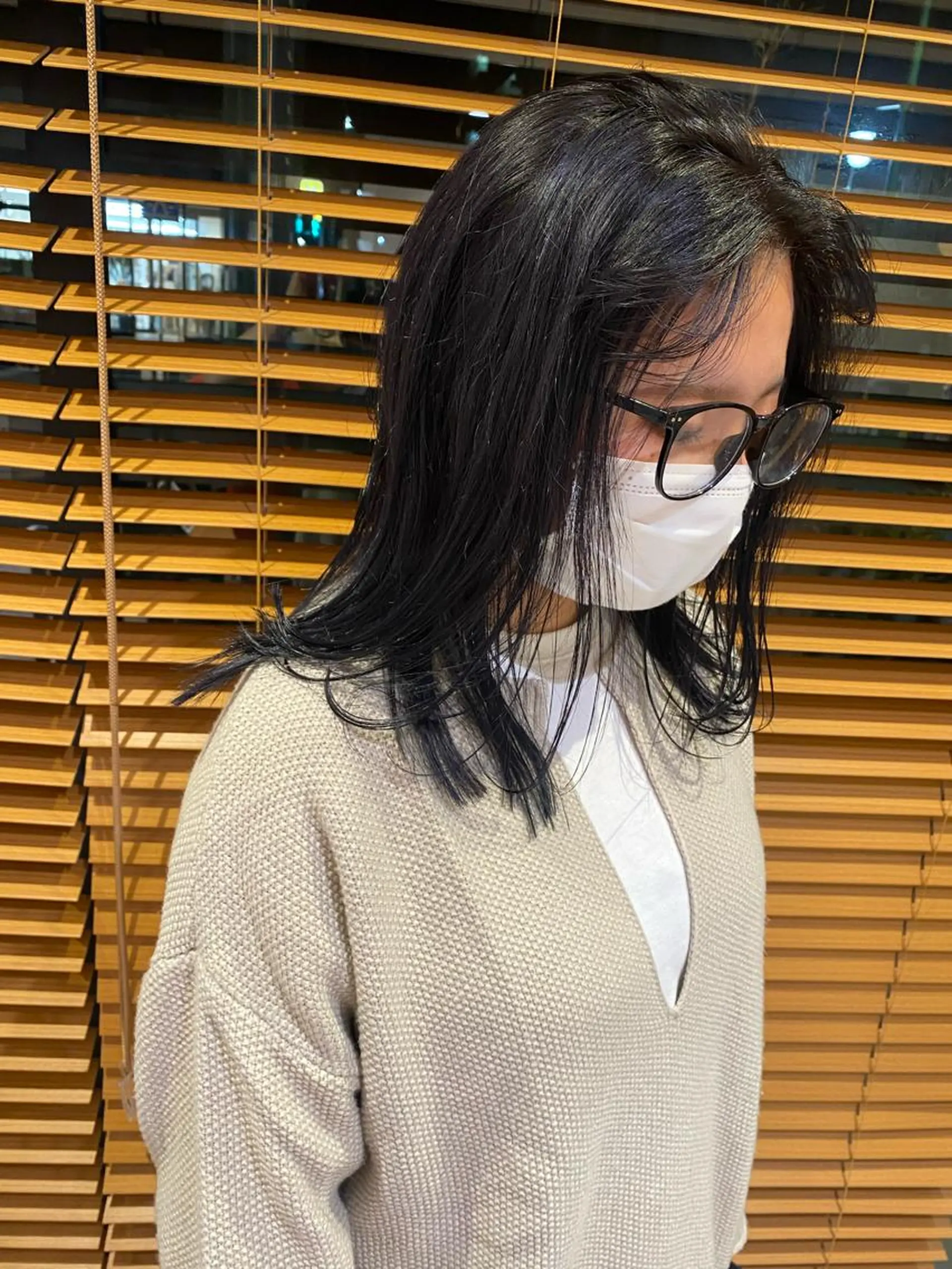 セミロング カラー カット ヘアカラー パーマ指名No1 /namiのヘアスタイル