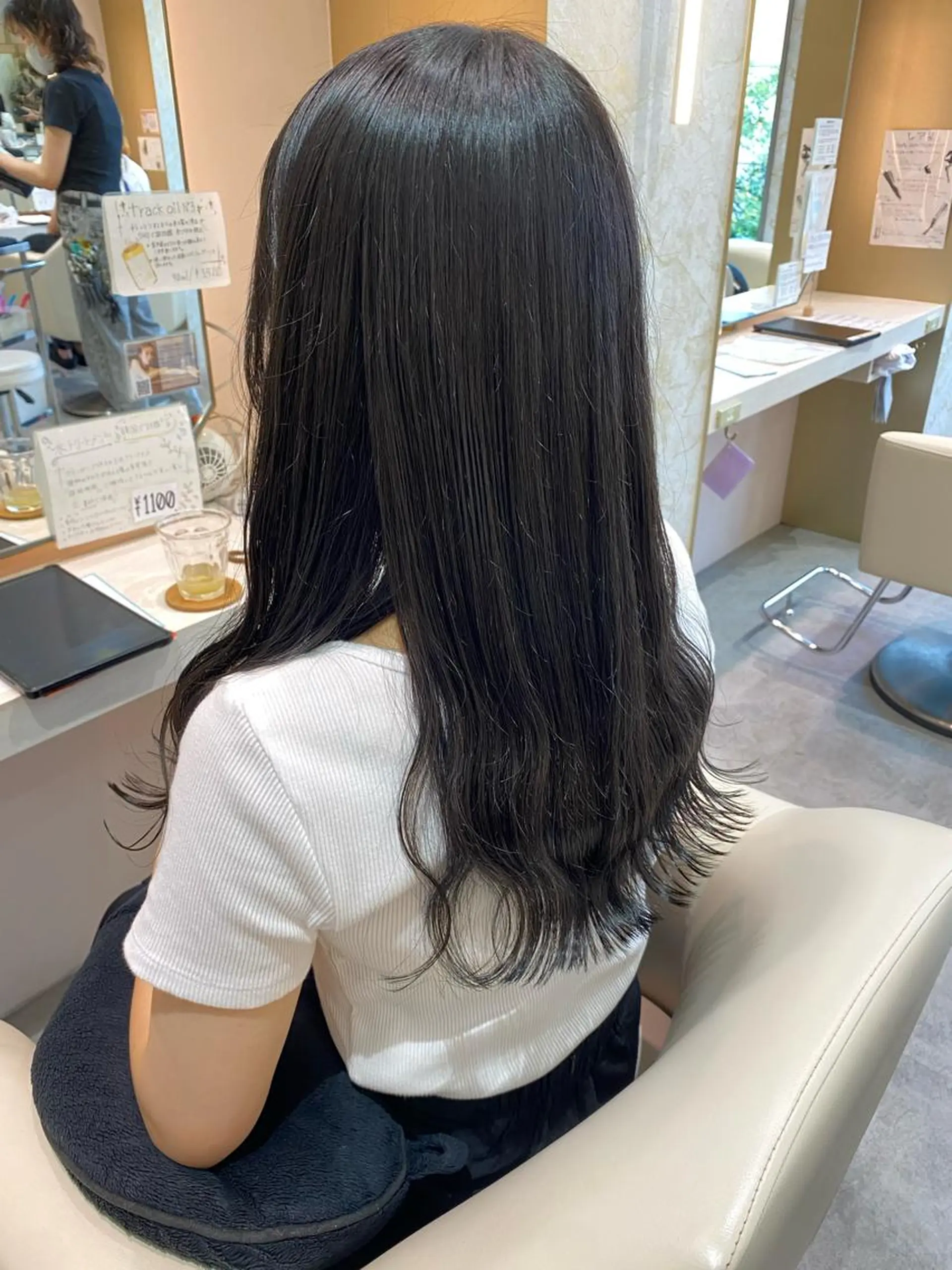 ロング カラー 店長/mao/ 前髪/顔周りカットのヘアスタイル