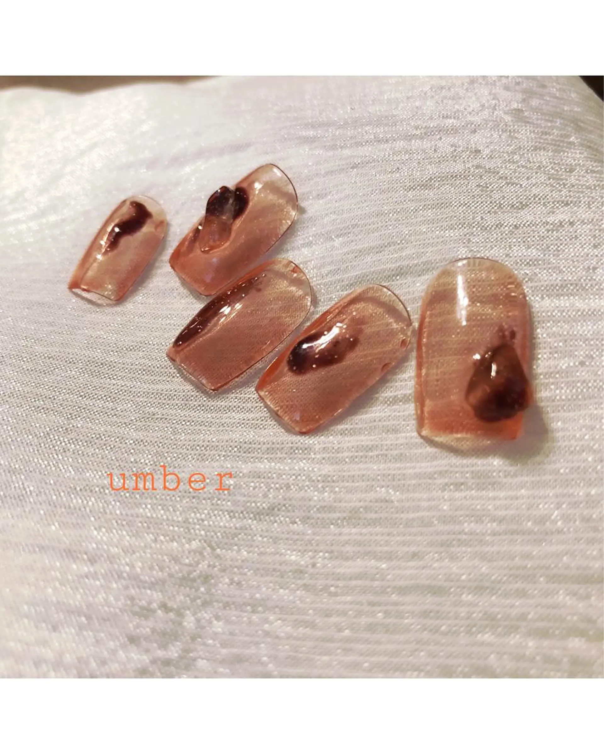 ネイル アートネイル クリアネイル フットネイル マグネットネイル メンズネイル ハンドネイル umber 三茶1分のネイルデザイン