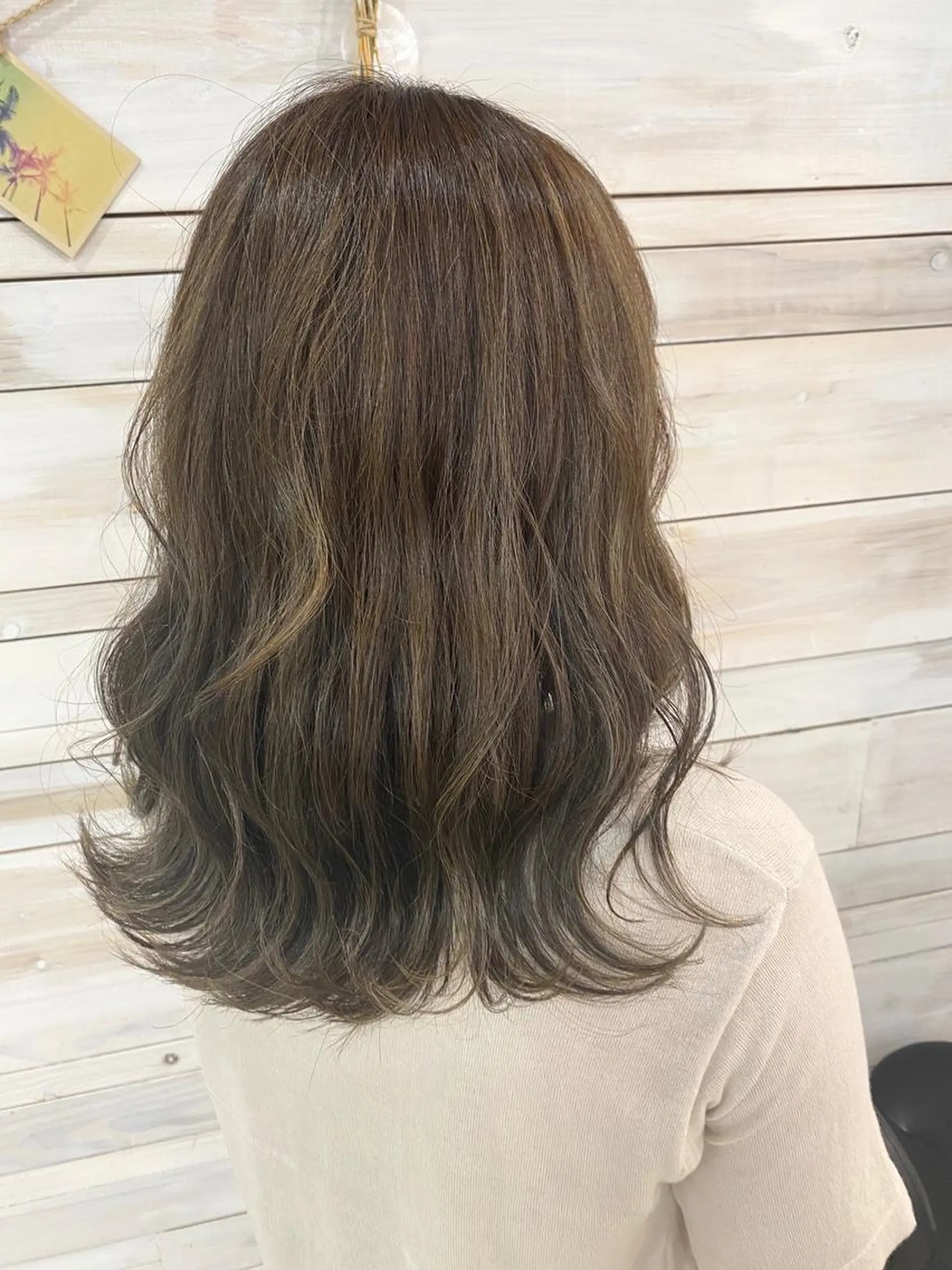 ロング カラー ベージュカラー attrait店長/ 柿本理沙のヘアスタイル