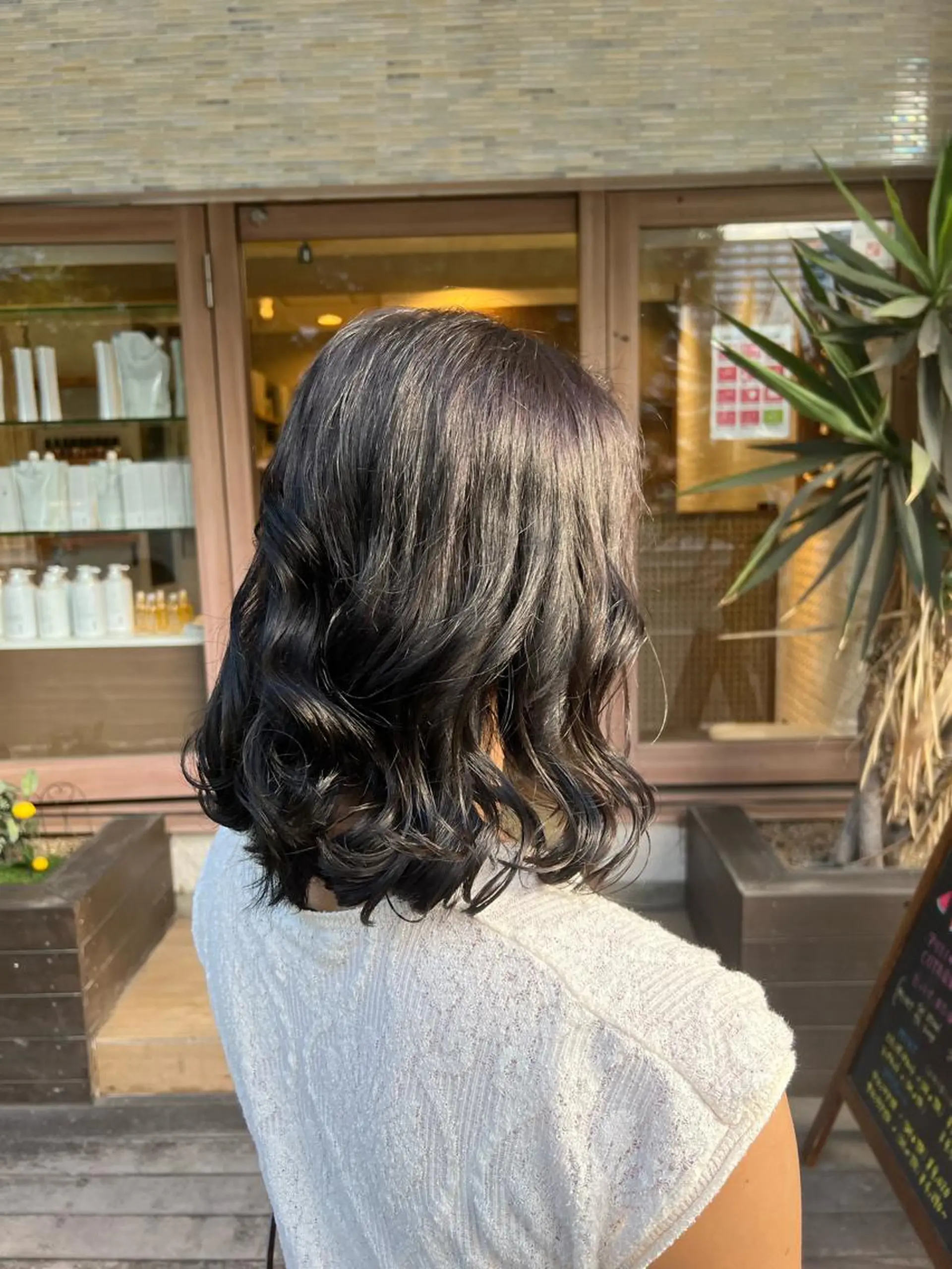 ミディアム カラー ヘアアレンジ グレージュ オリーブグレージュ オリーブグレー 💫メンズ特化💫 クロカワリュウセイのヘアスタイル