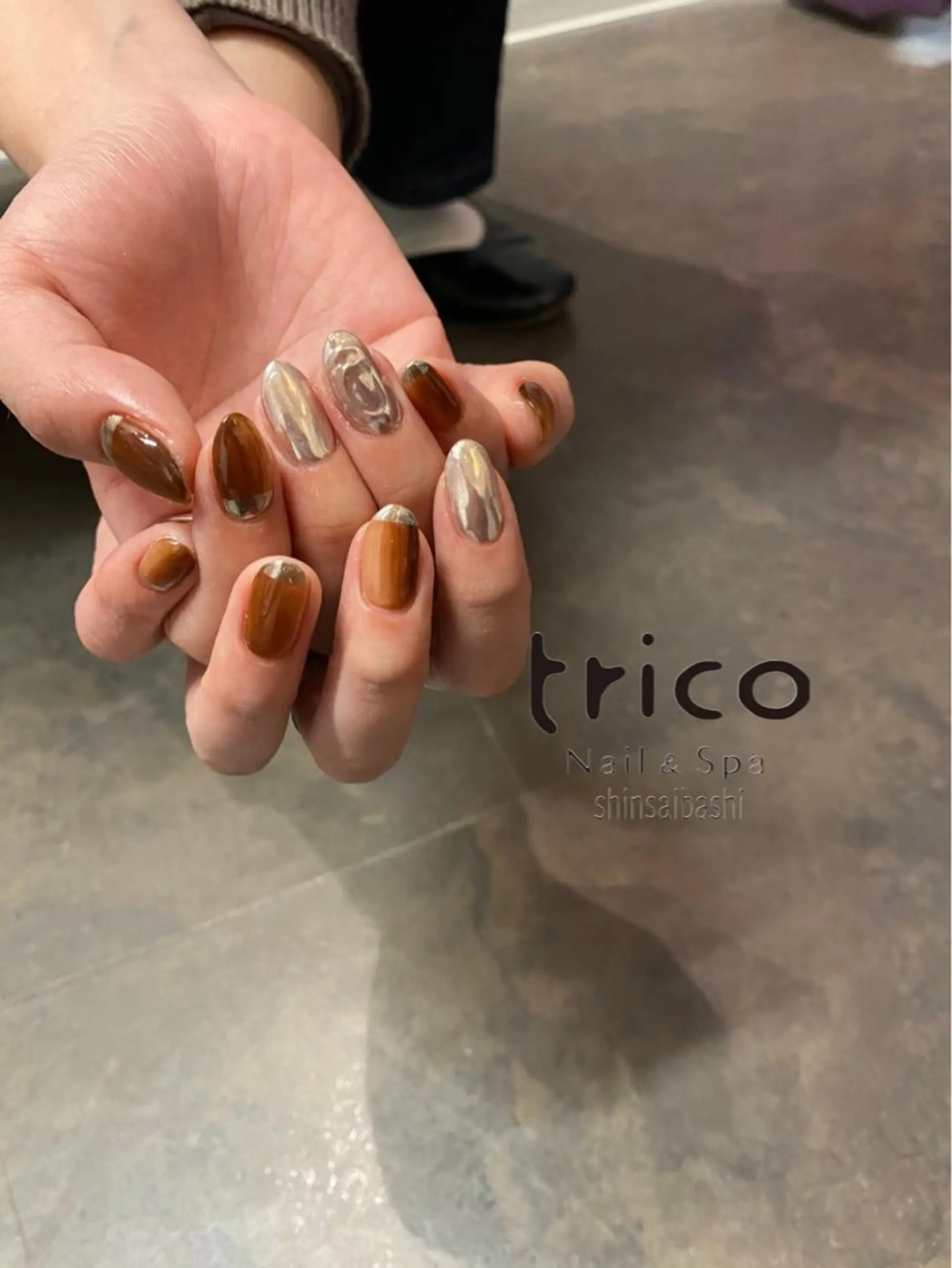 ネイル ハンドネイル 竹本 恵美のネイルデザイン