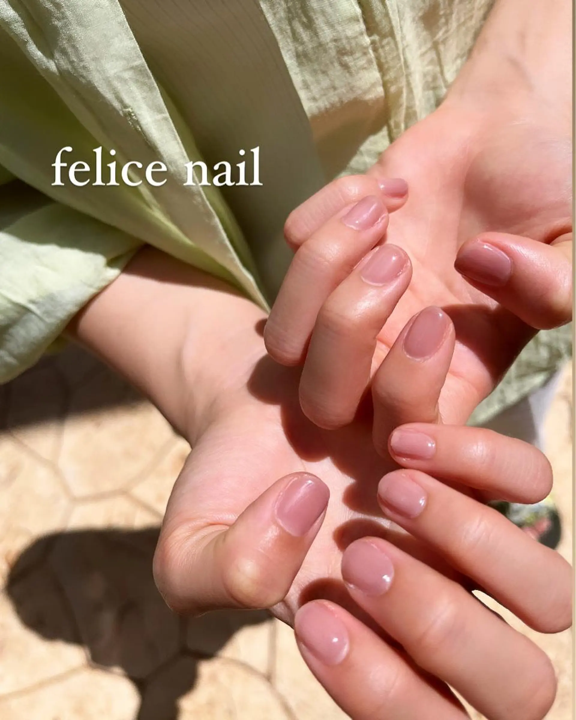 ネイル ワンカラーネイル felice nailのネイルデザイン