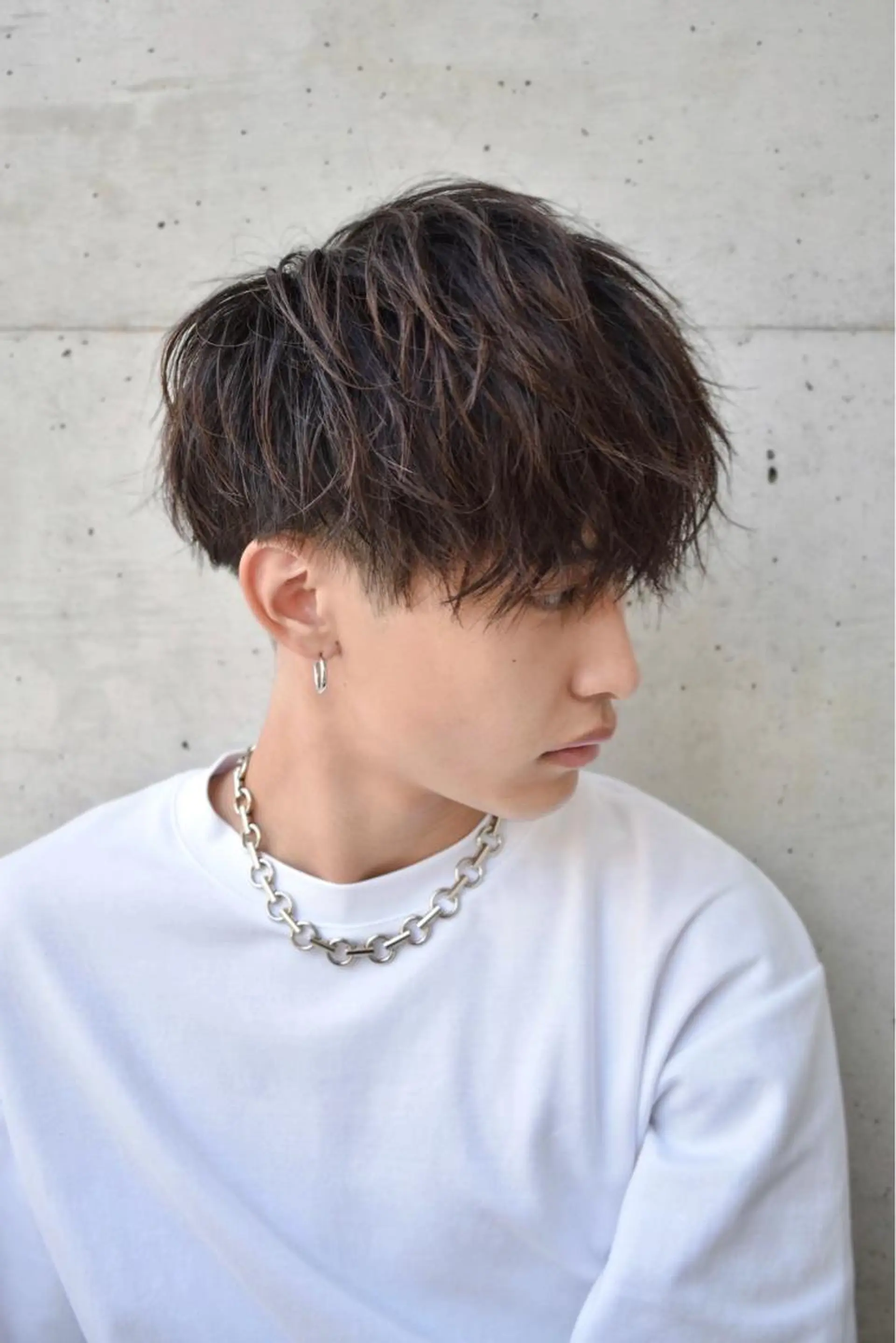 メンズ メンズパーマ カット パーマ __ みずきのヘアスタイル