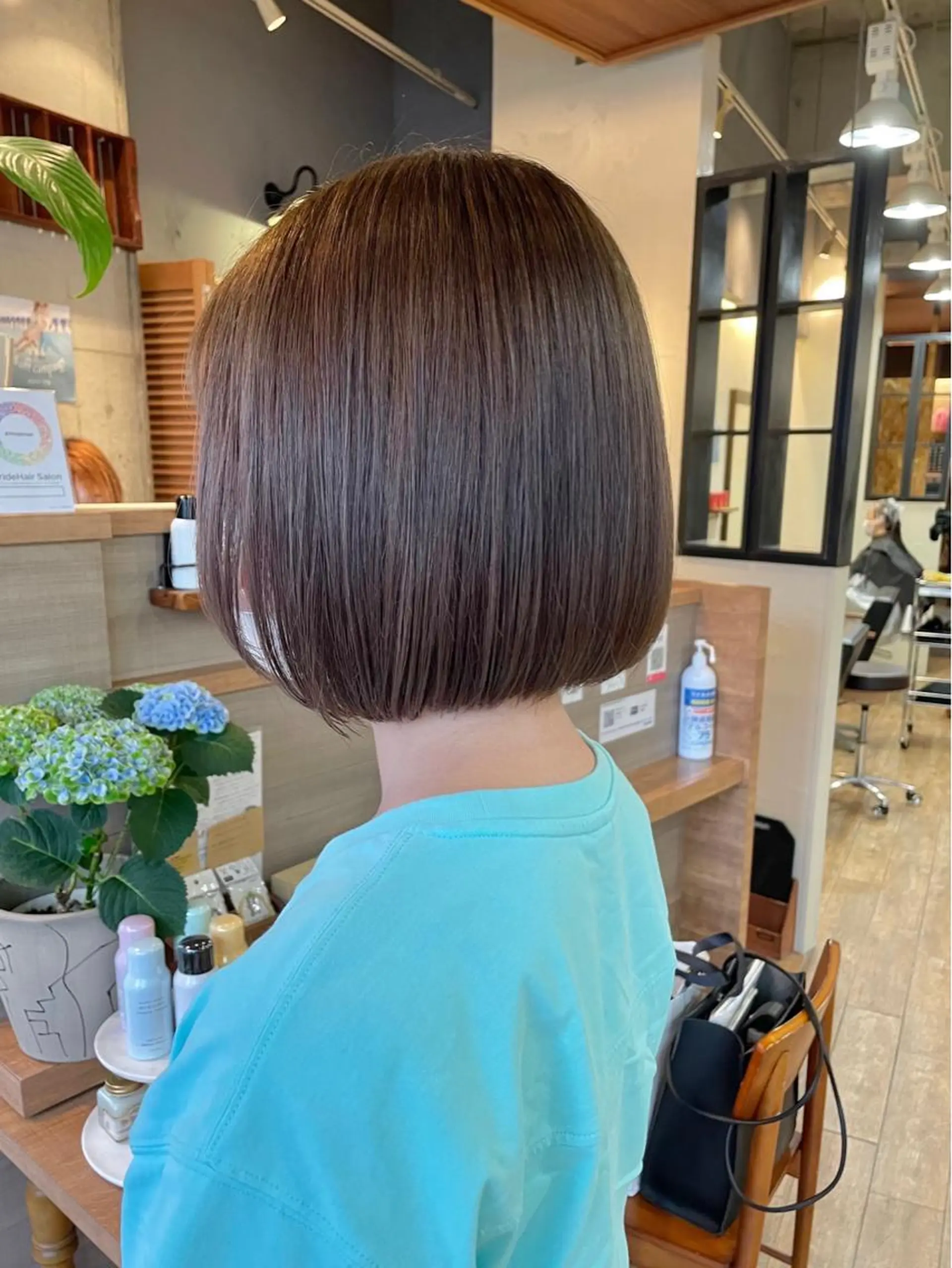 ショート カラー ボブ ショートヘア OPShair　ANELLO所属・ショート/ボブ/ メンズ/縮毛矯正のヘアスタイル