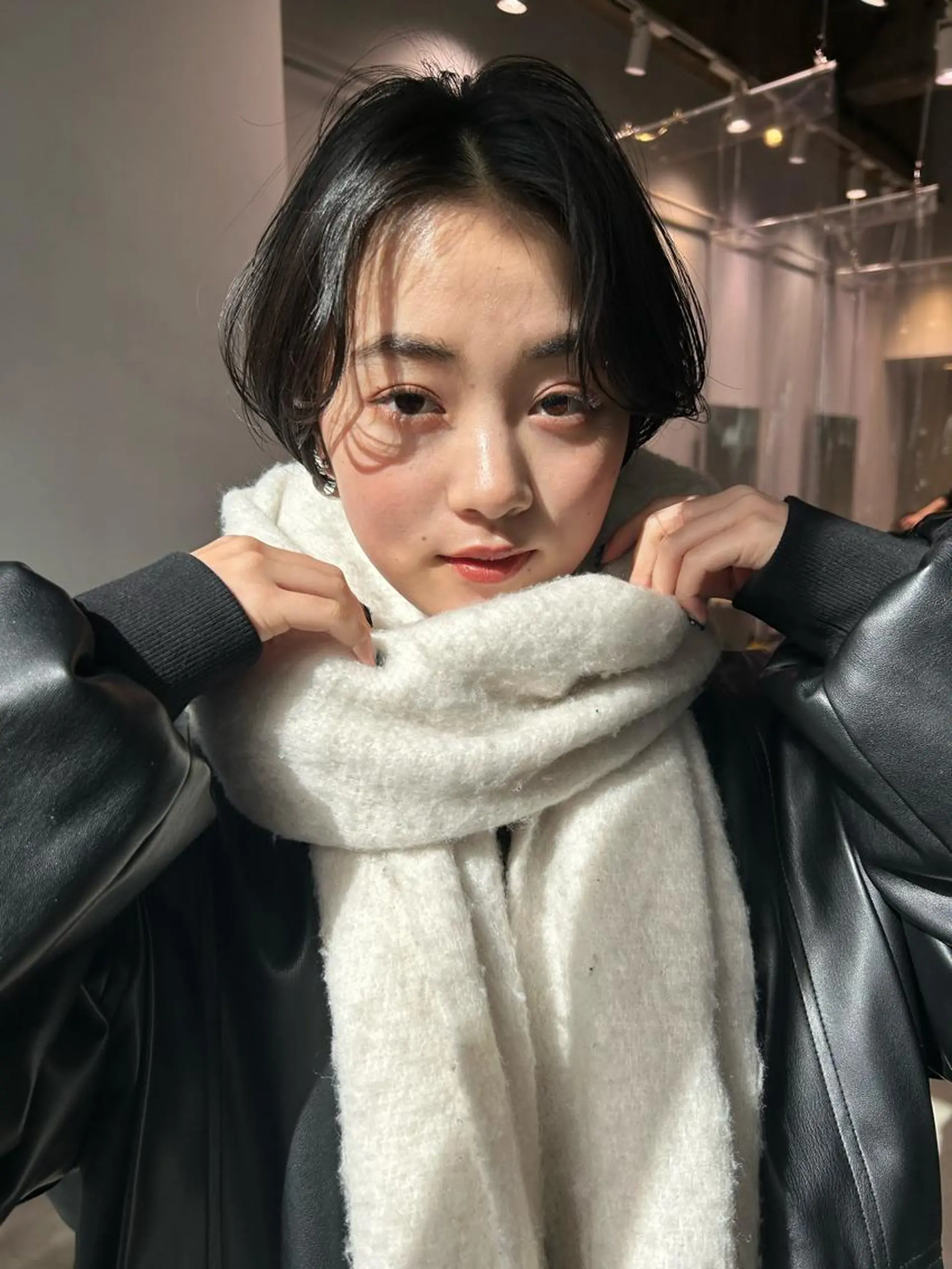 ショート 津葉井 麗奈のヘアスタイル