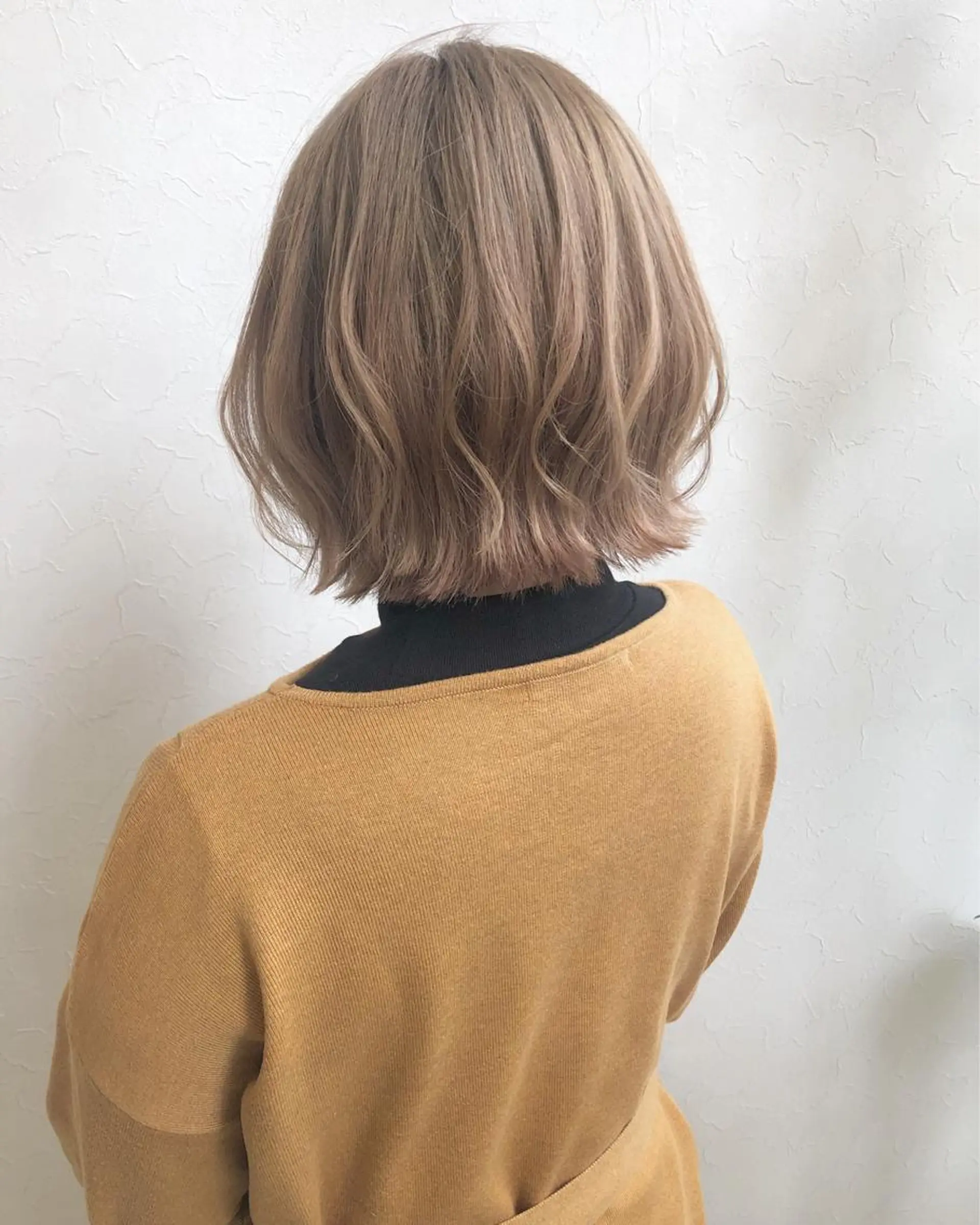 ミディアム カラー nakahara madokaのヘアスタイル