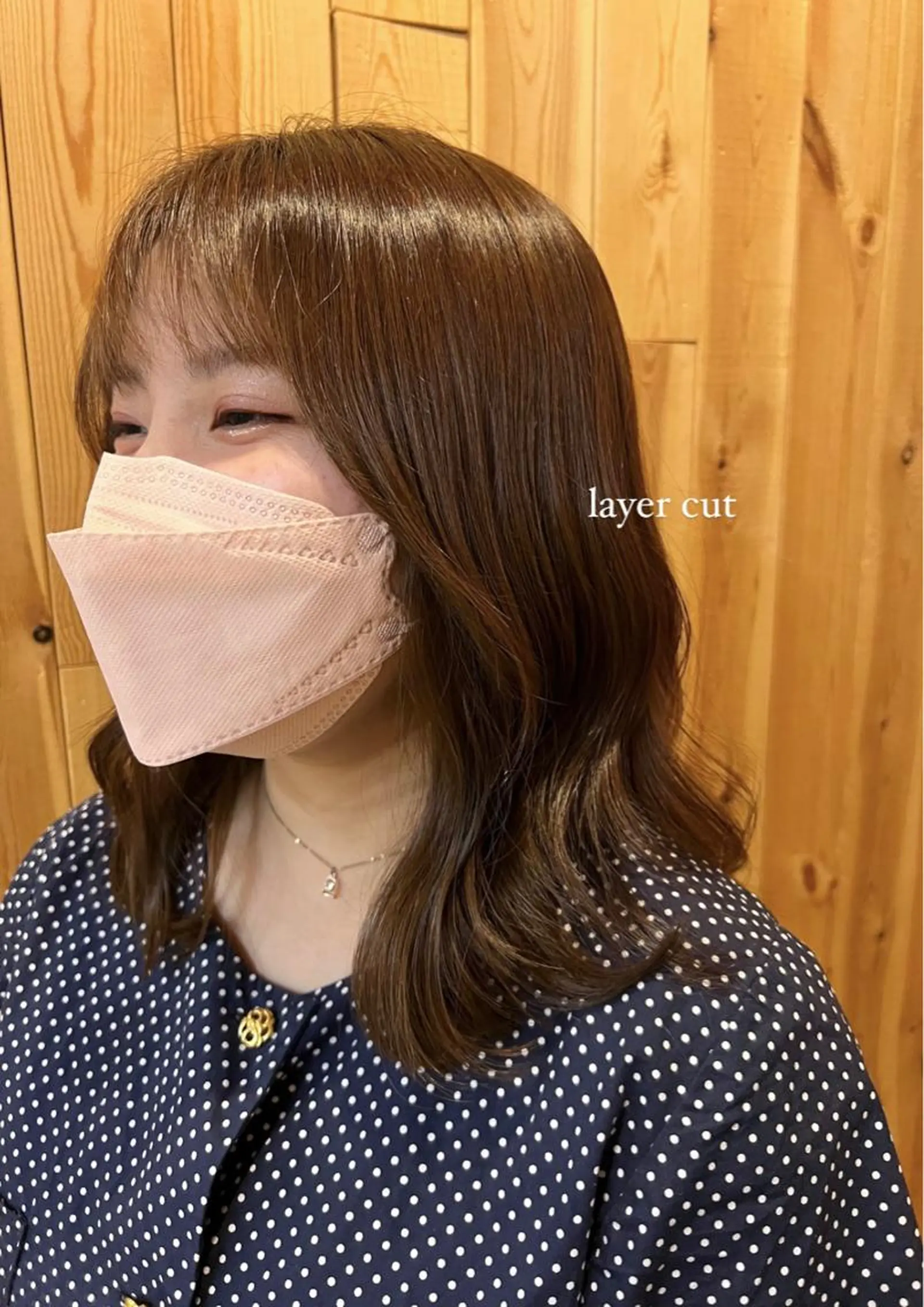 ロング レイヤーカット natsu/梅田 /透明感/艶髪のヘアスタイル