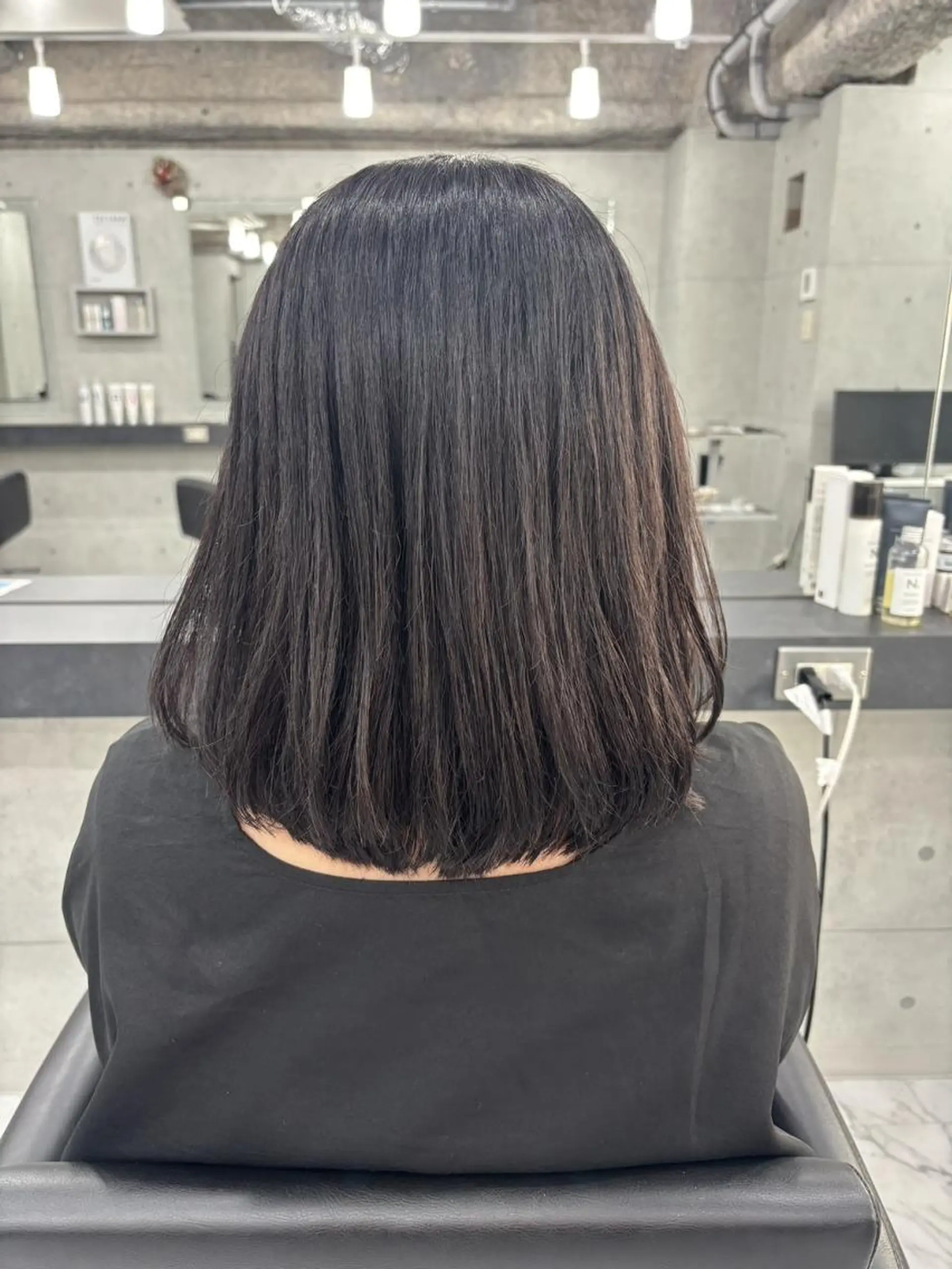 ミディアム レイヤーカット 似合わせカット カット ヘアカラー Endearing 銀座/YOKOのヘアスタイル
