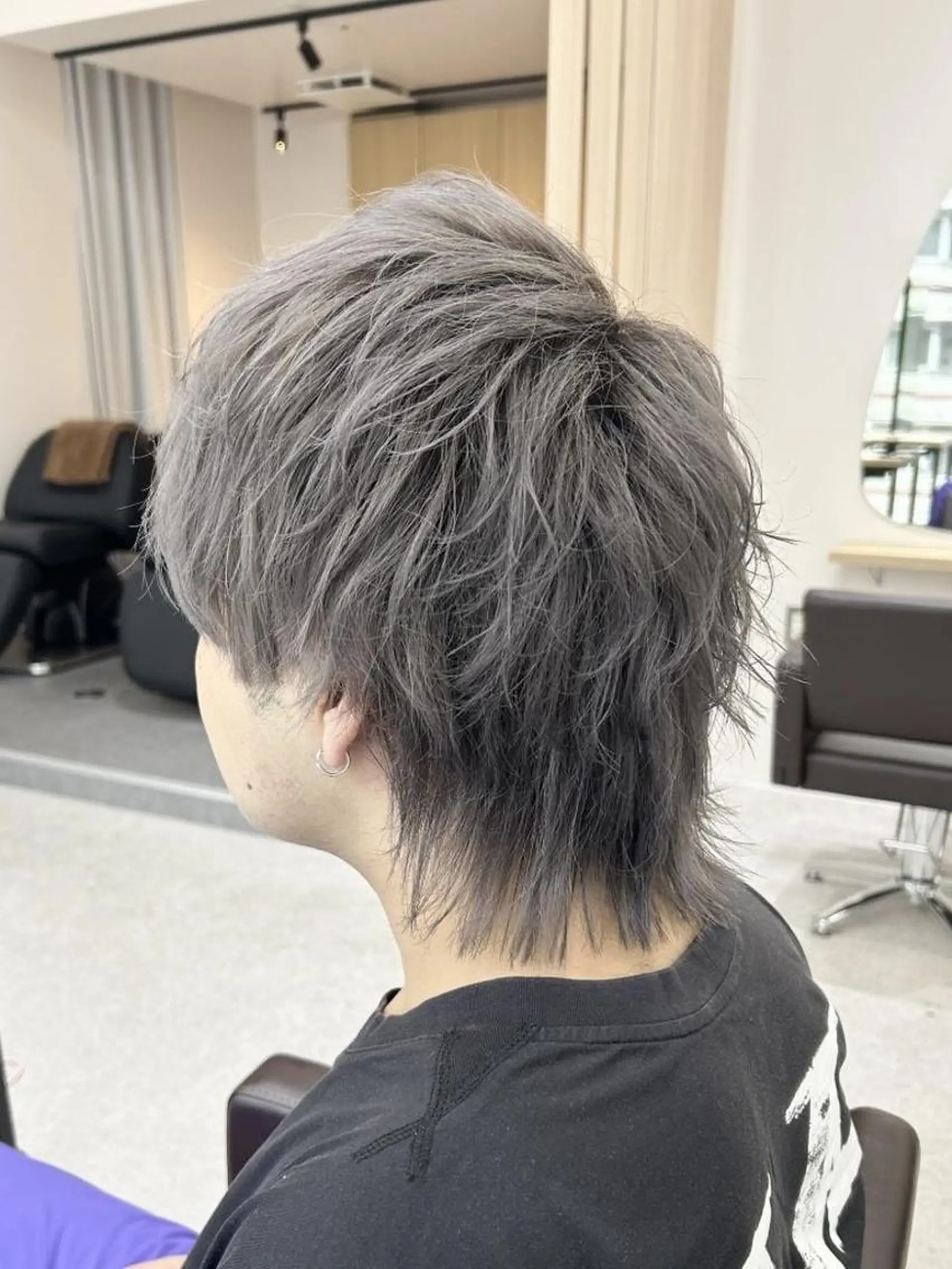 メンズ カラー ミディアム メンズブリーチ ブリーチ ダブルカラー カット ヘアカラー ✨【公式】 juhl.横浜✨のヘアスタイル