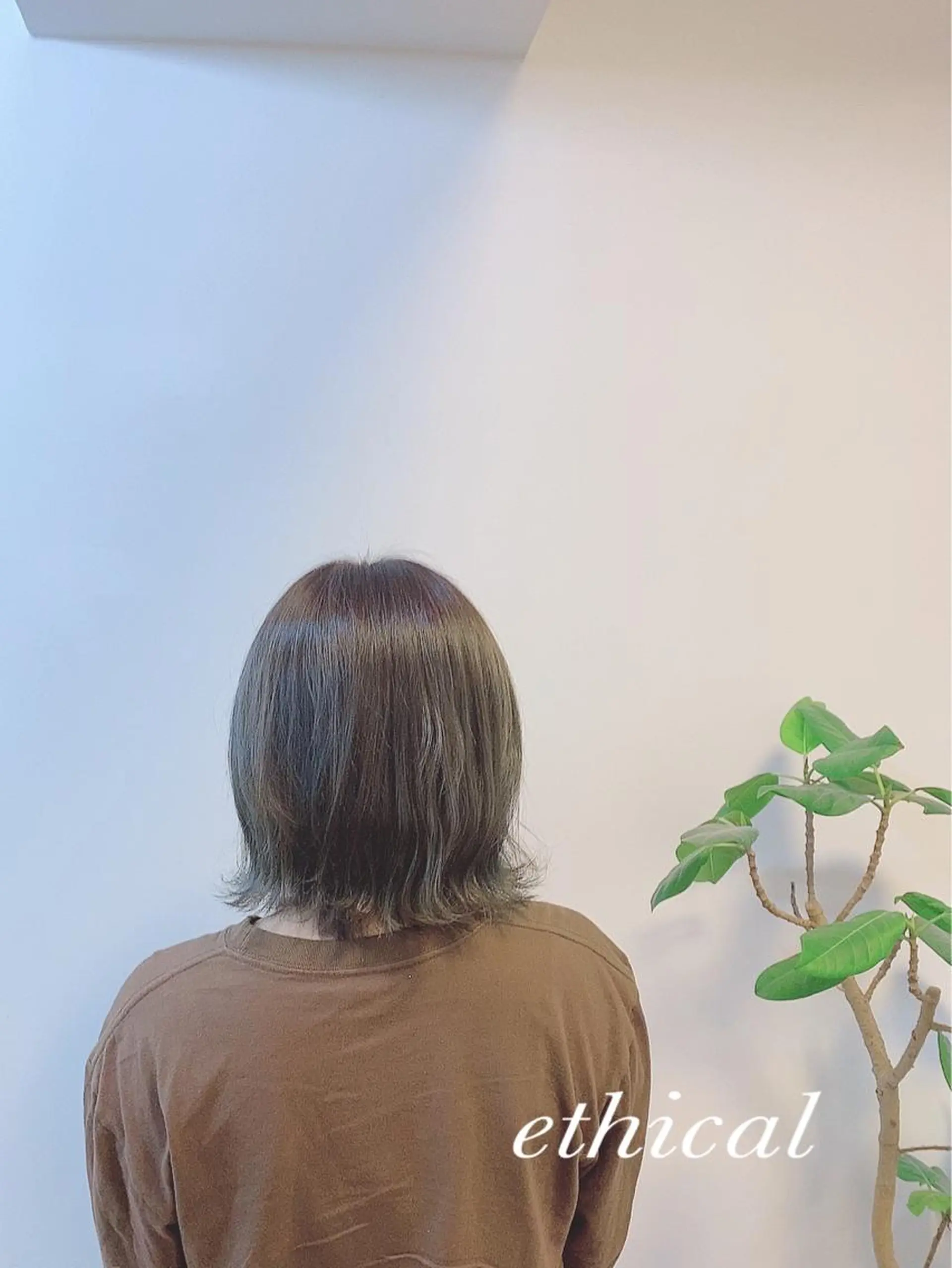 ショート カラー 【エシカル】 HOSOMIのヘアスタイル