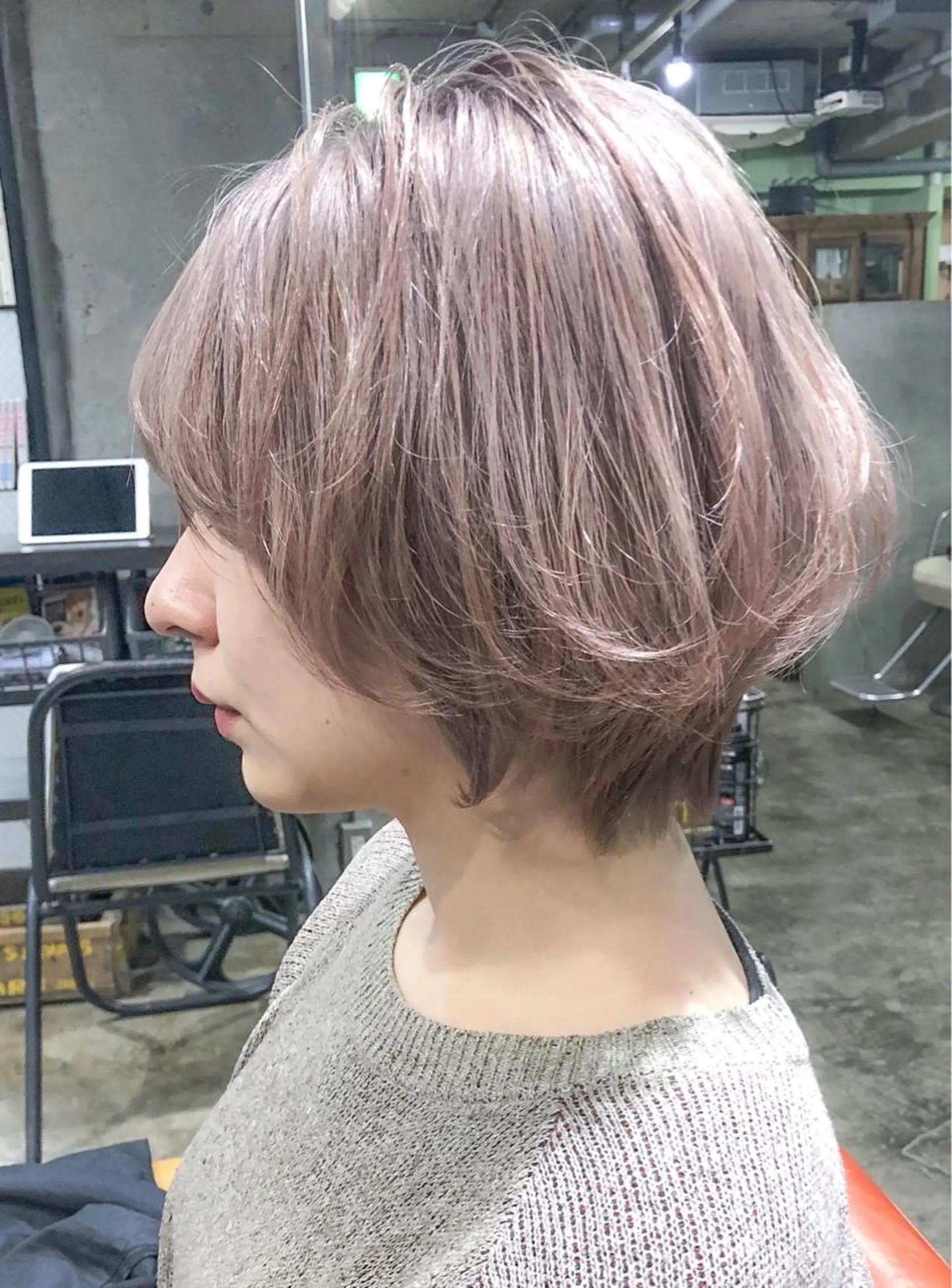 ショート 丸みショート ショートヘア 北條 優輝のヘアスタイル