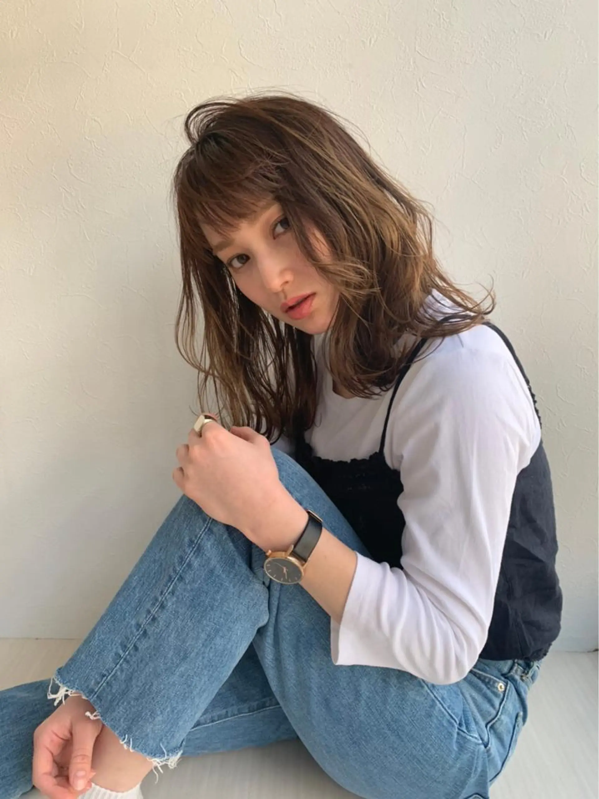 ミディアム 指名支持率NO.1 スタイリストのヘアスタイル