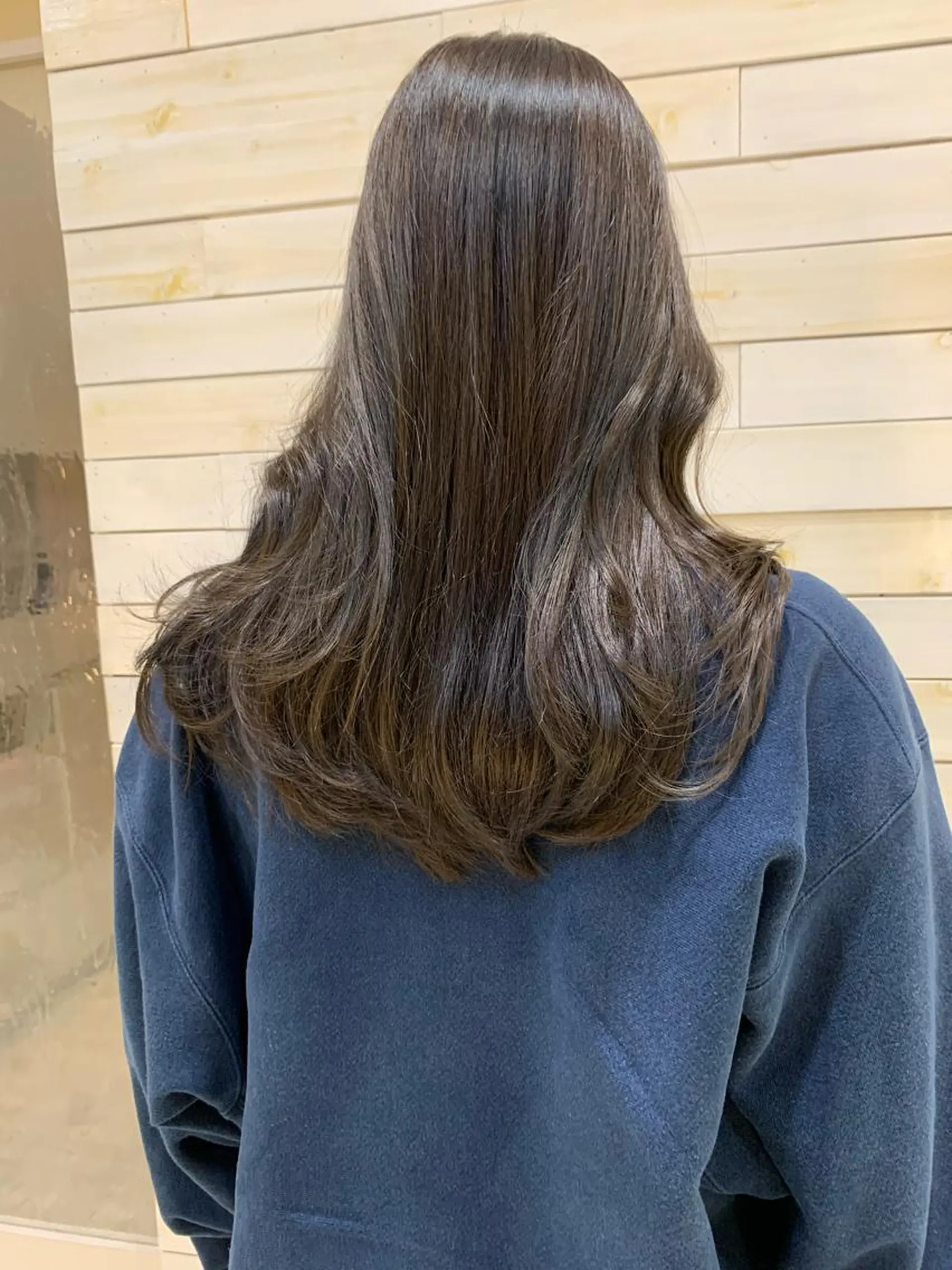 カラー 黒田瀬奈/ボブ まろやかベージュのヘアスタイル